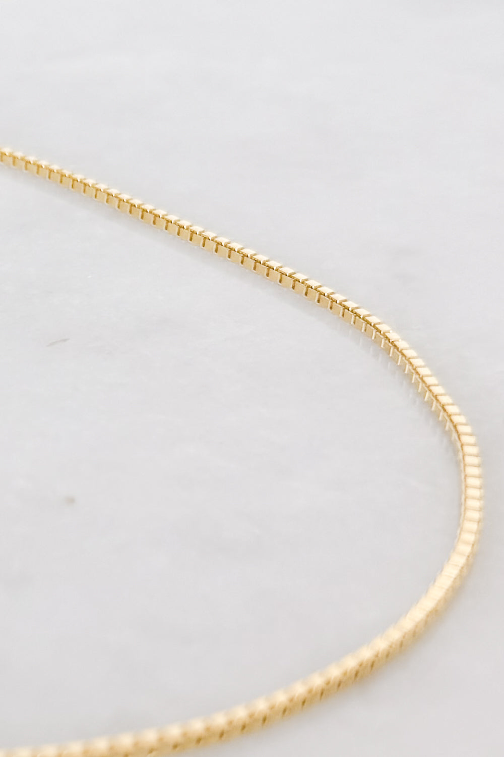 20" Box Chain Necklace