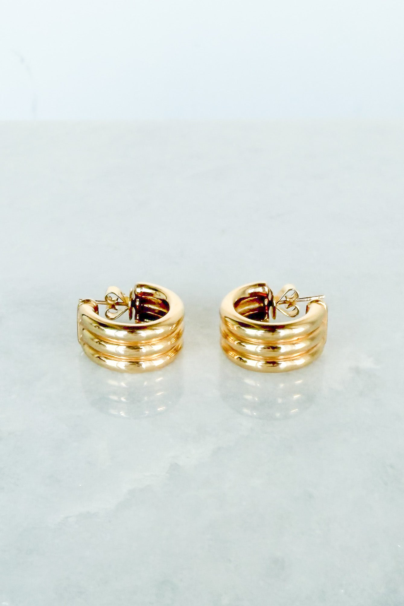 Scuba Tubo Hoop Earrings
