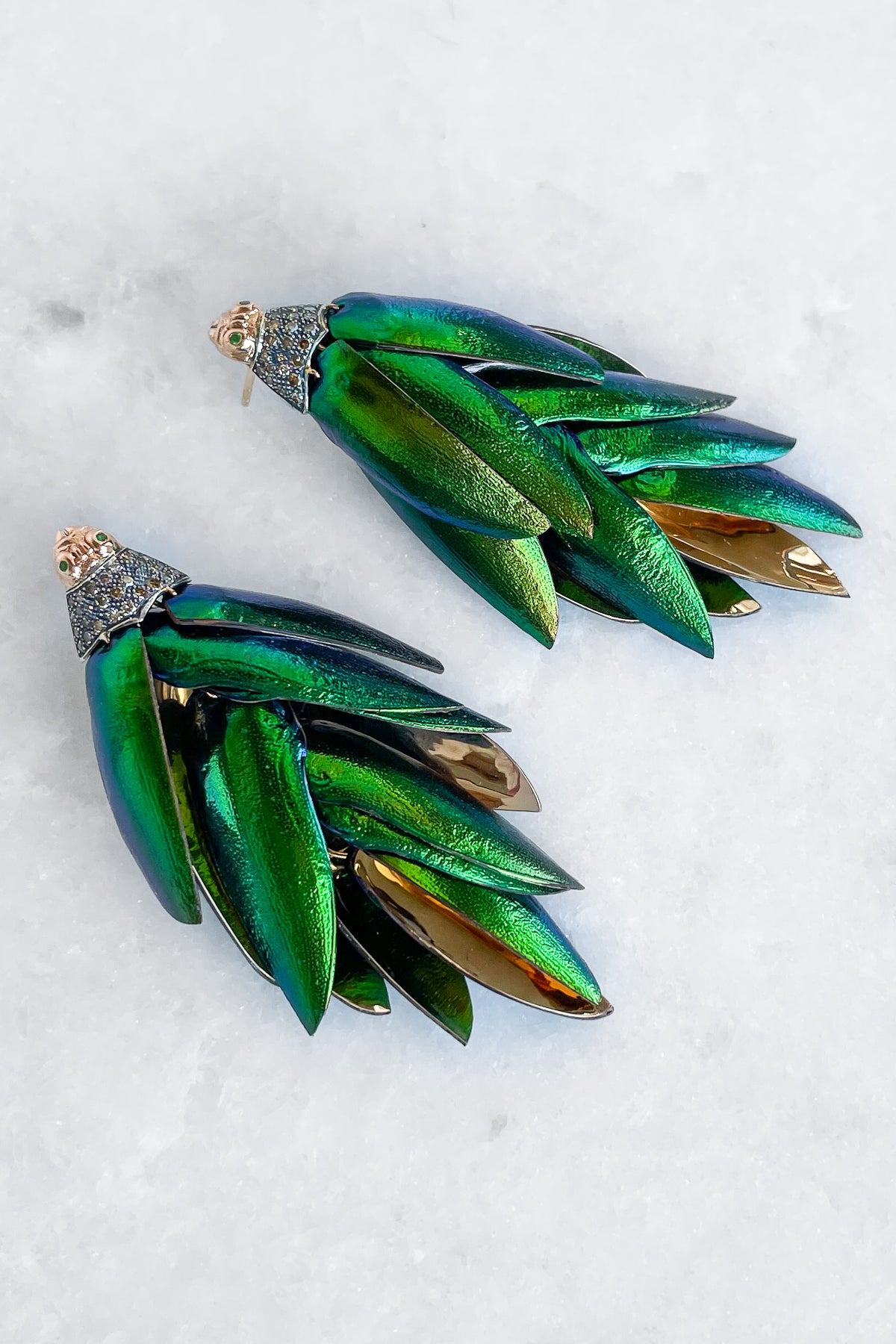 Scarab Bunch Earring