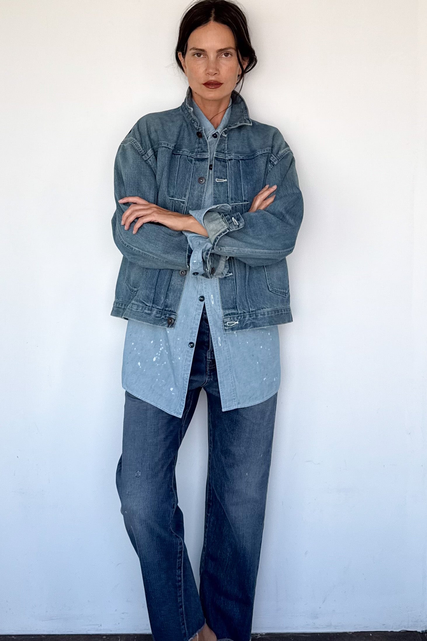 Light Vintage Denim Jacket