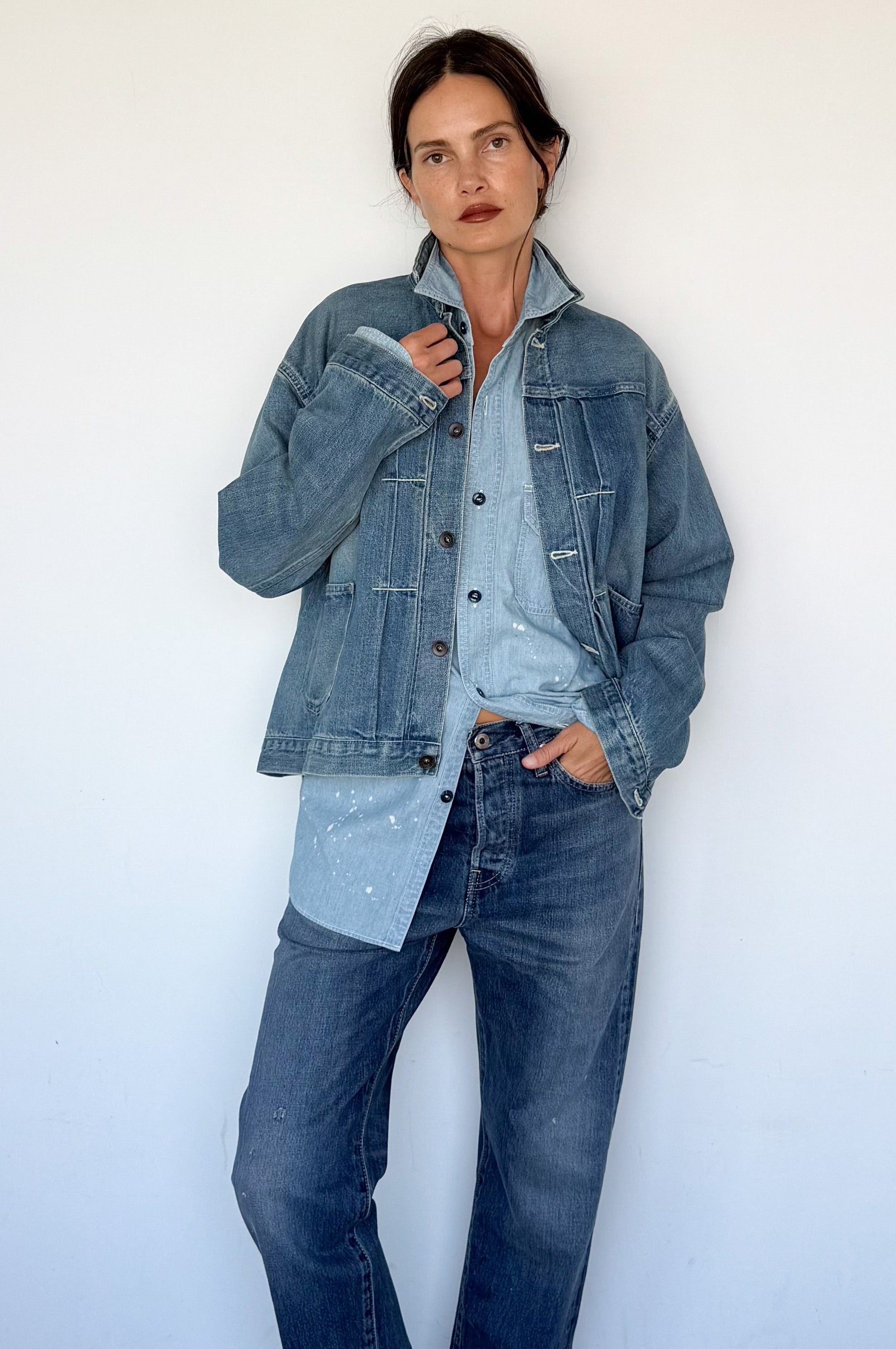 Light Vintage Denim Jacket