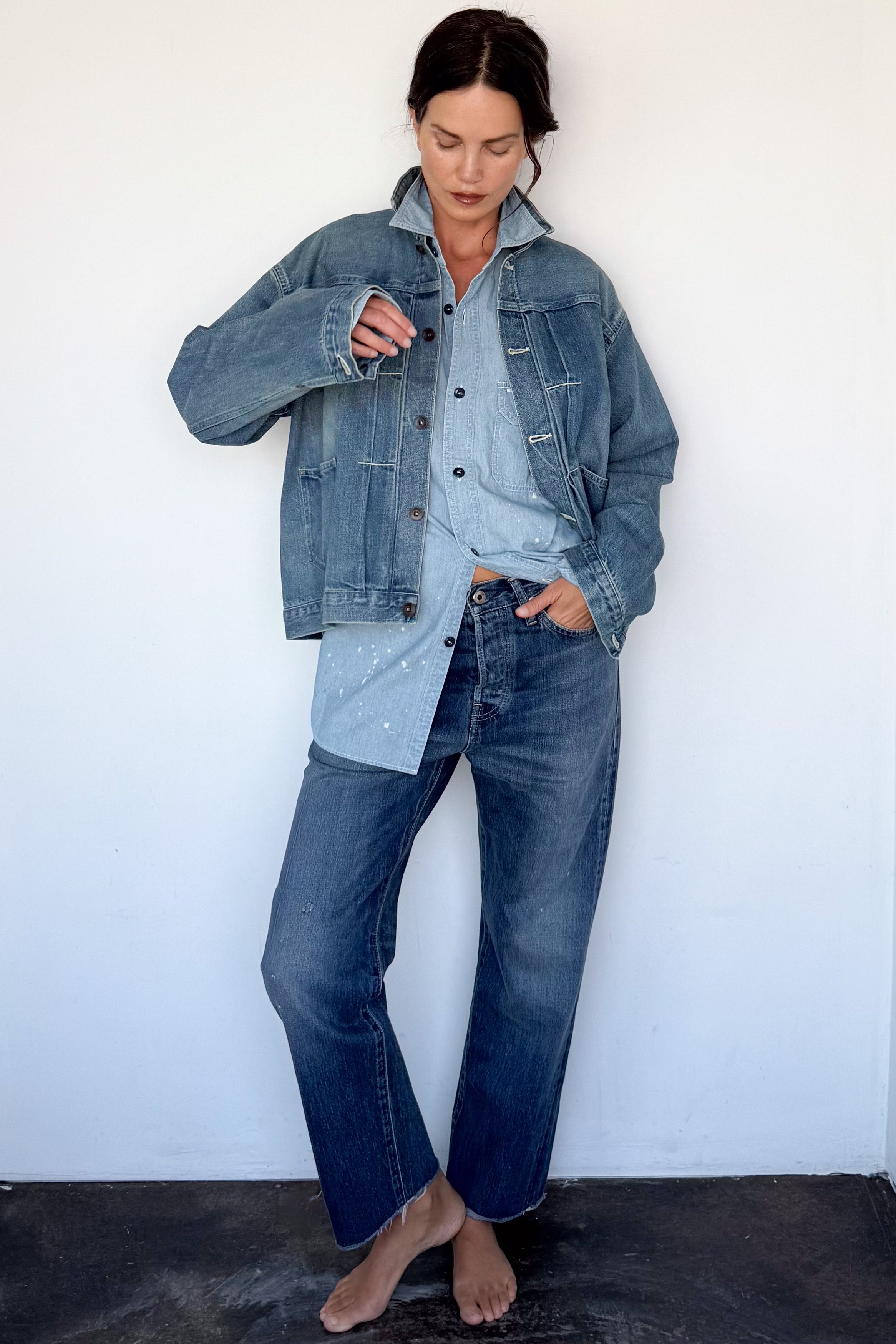 Light Vintage Denim Jacket