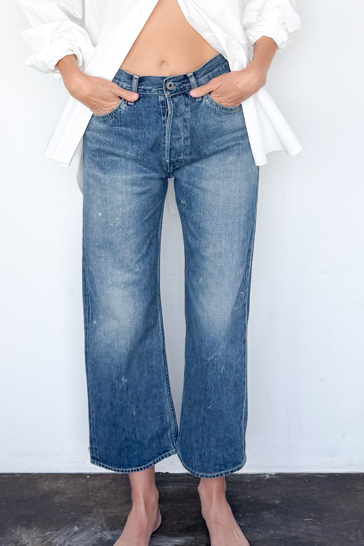 Narrow Straight Cut Jean