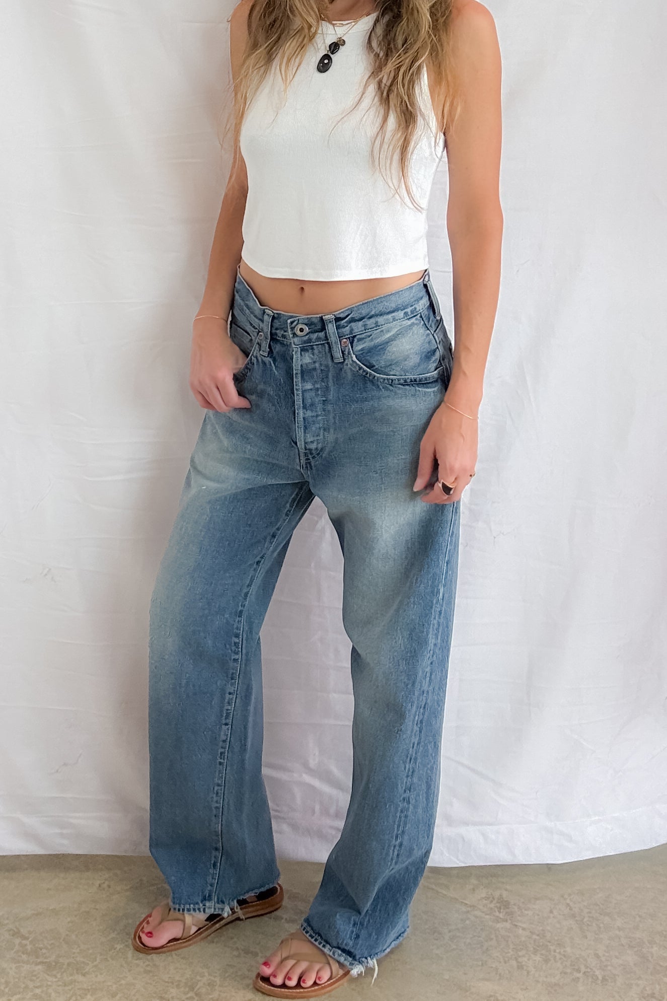 Unisex Ankle Cut Jean