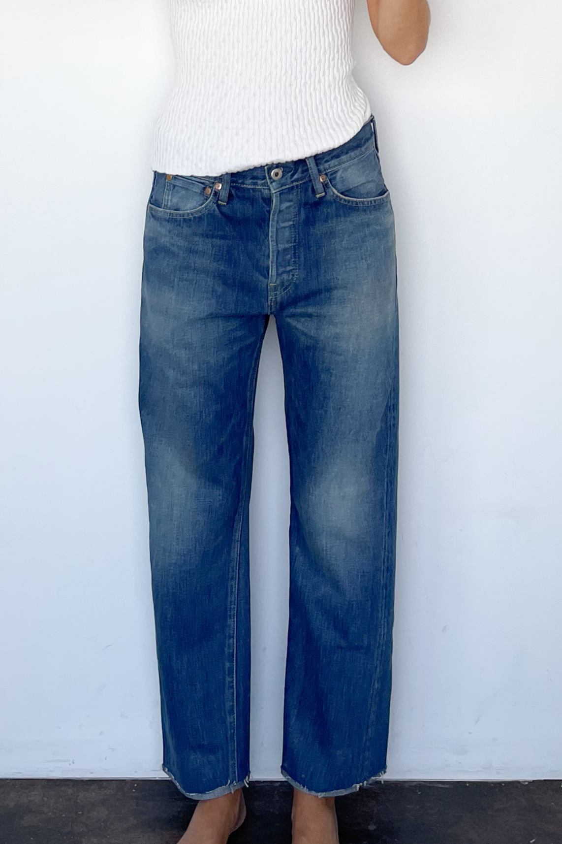 Used Ankle Cut Jean – SUNROOM