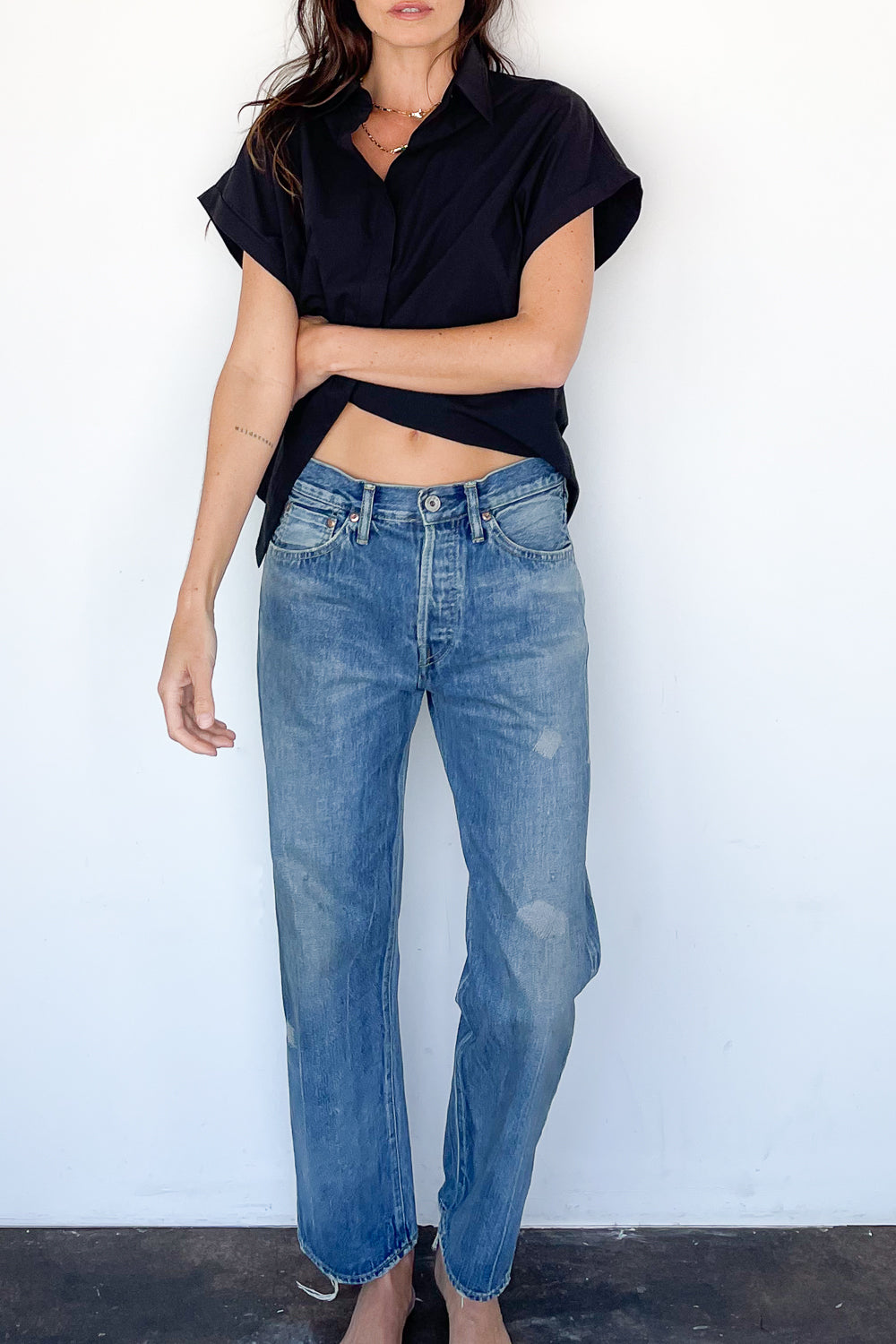 Used Ankle Cut Jean