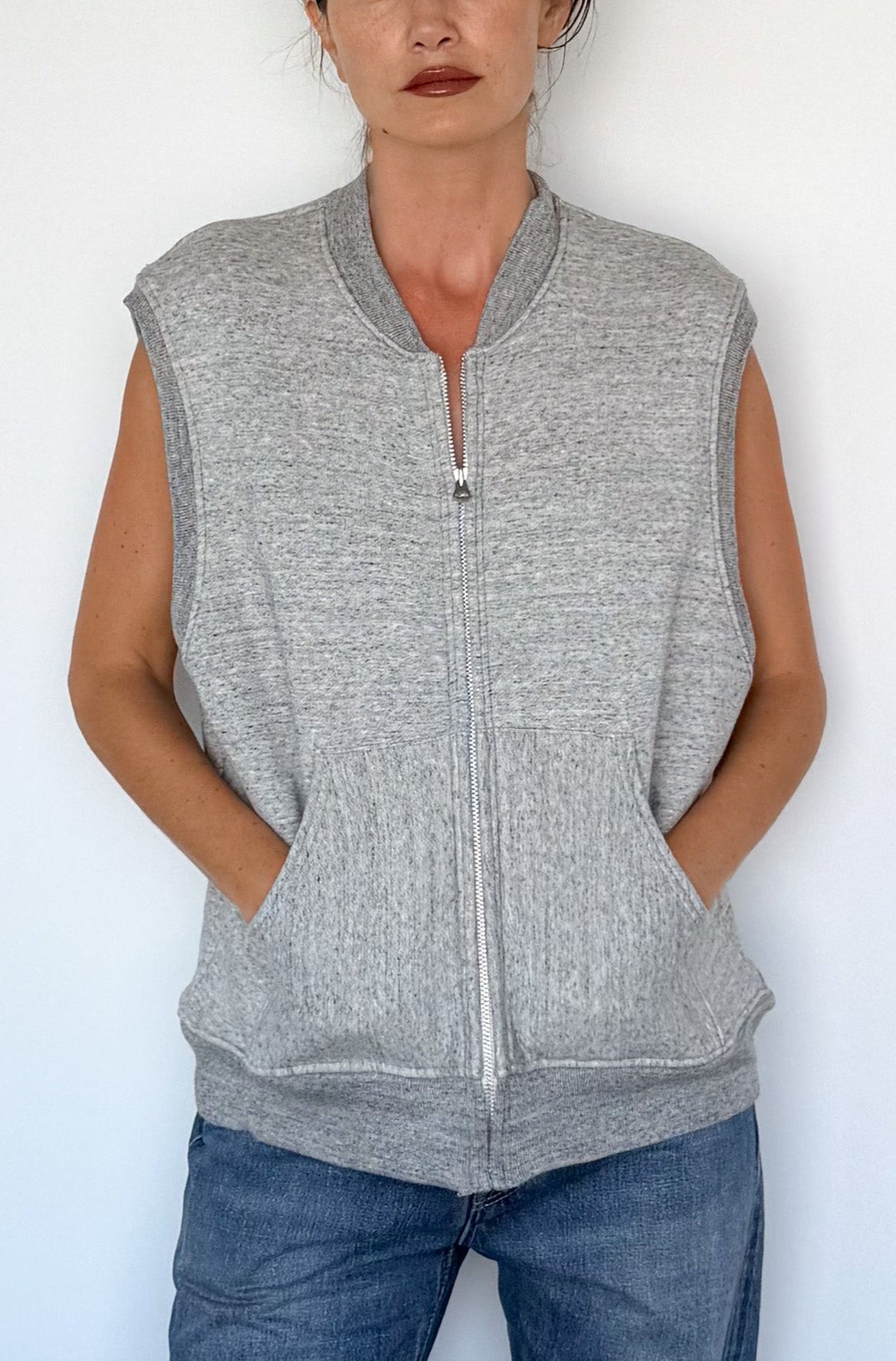 Zip Up Vest