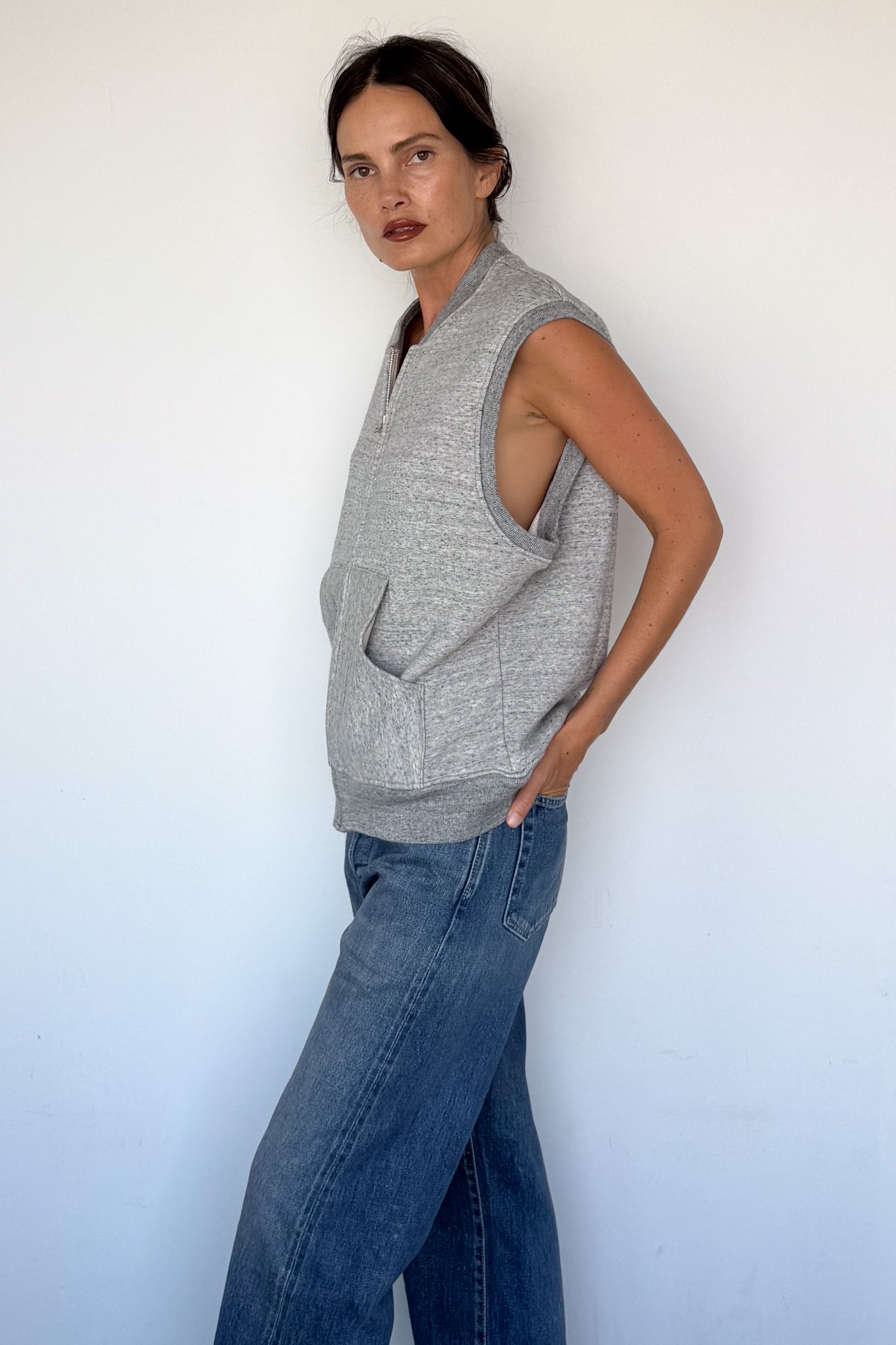 Zip Up Vest