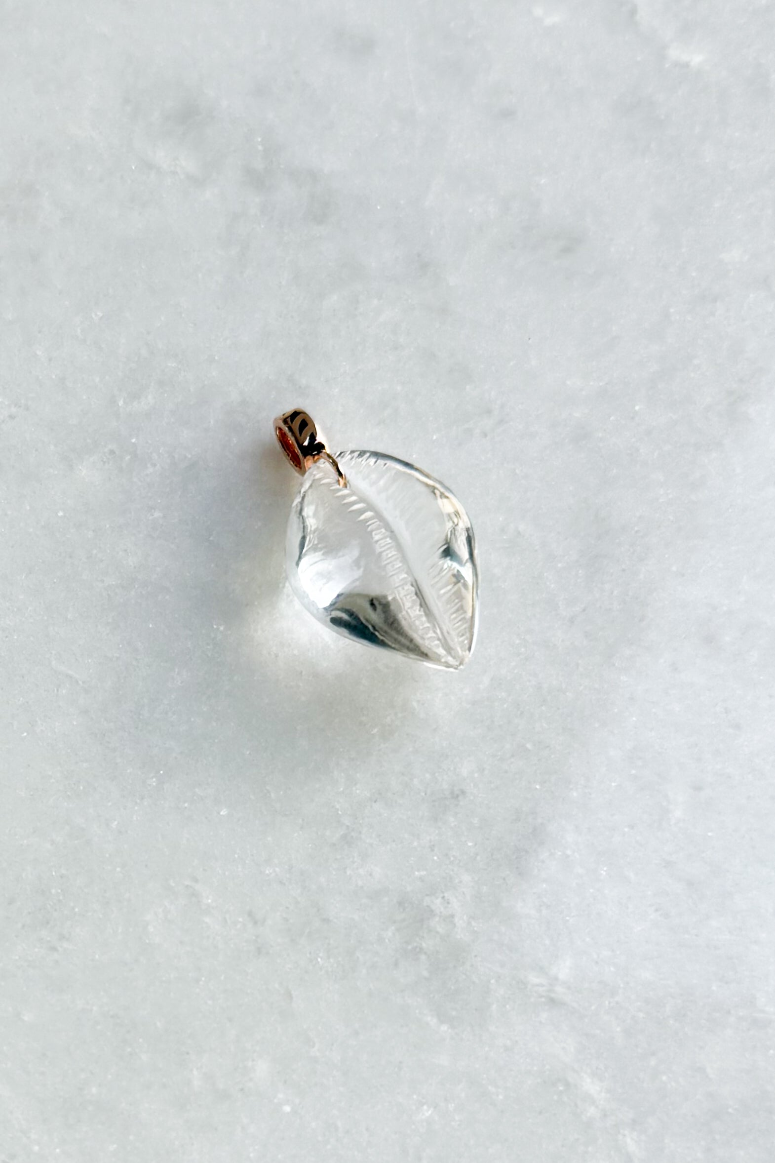 Petite Crystal Cowry Charm