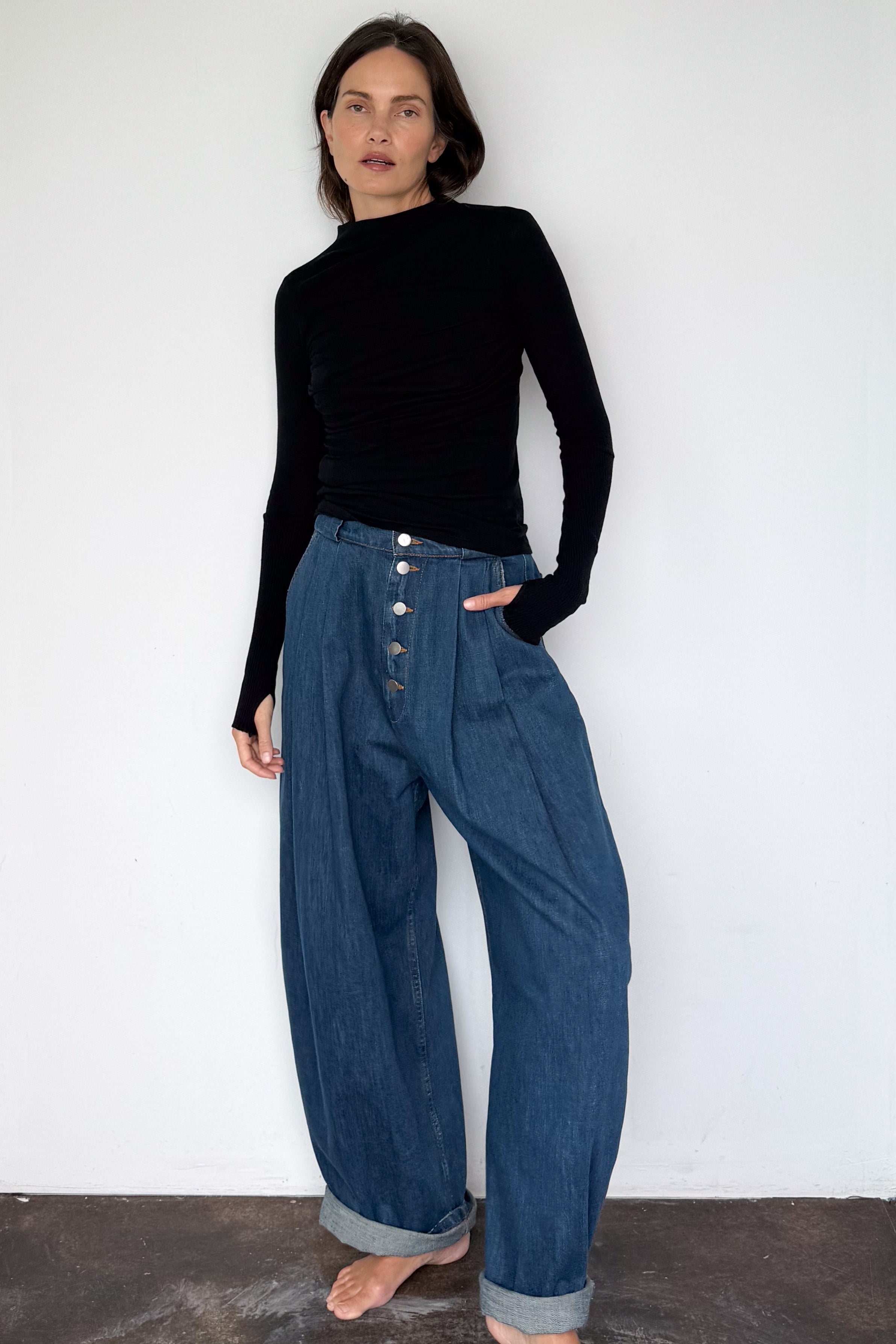 Cashmere Twist Top