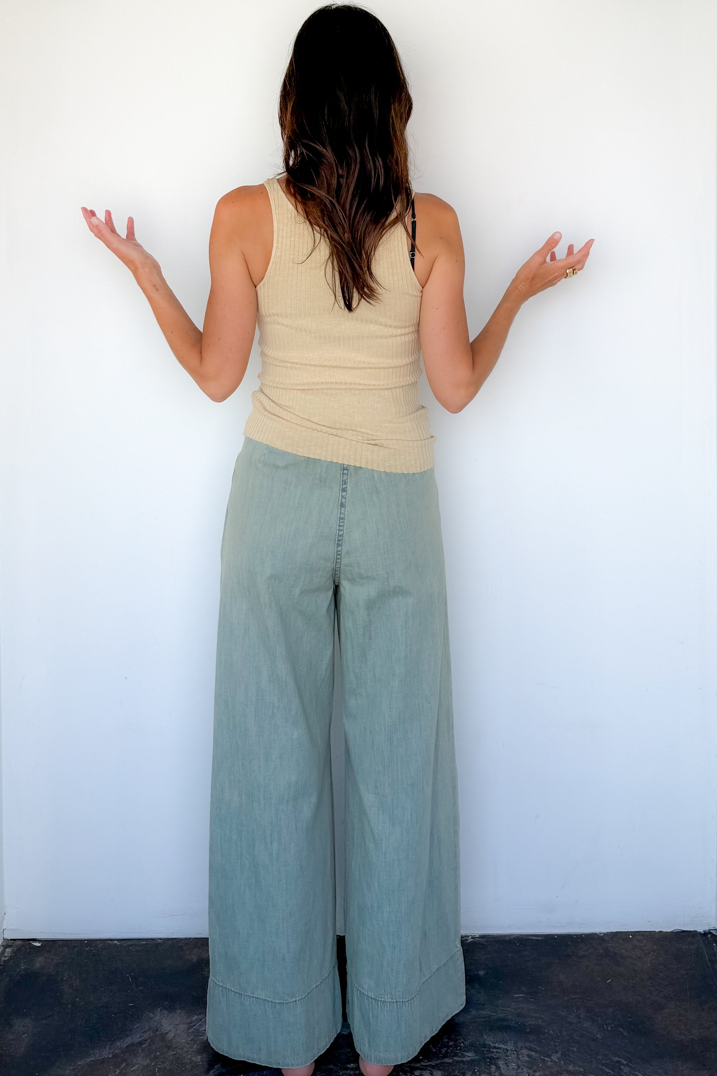 Military Rib Slim Tank