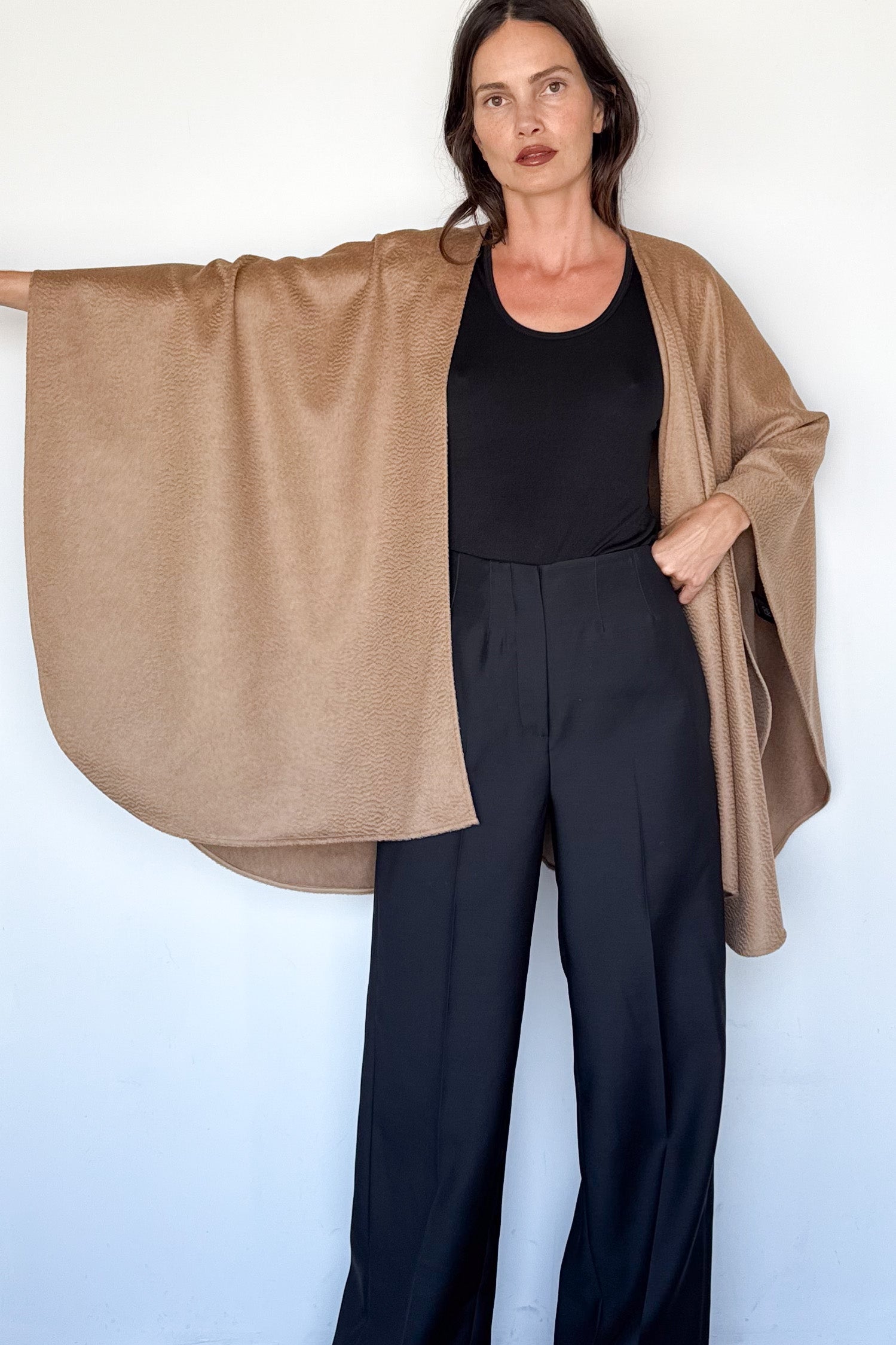 Camel Danica Shawl