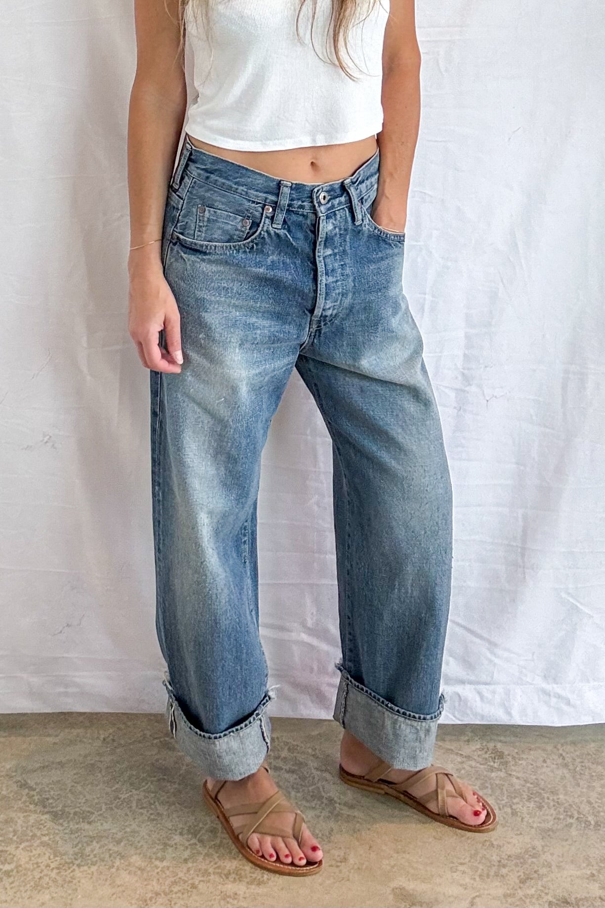 Unisex Ankle Cut Jean