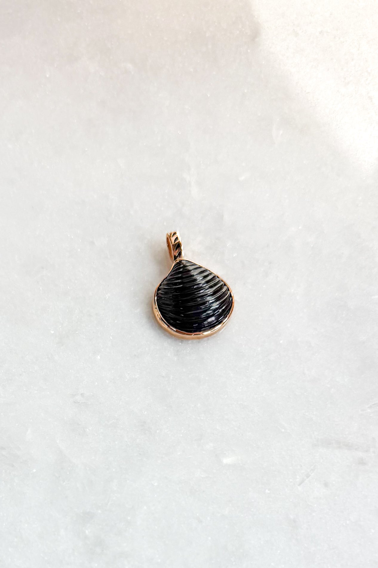 Petite Venus Onyx Charm