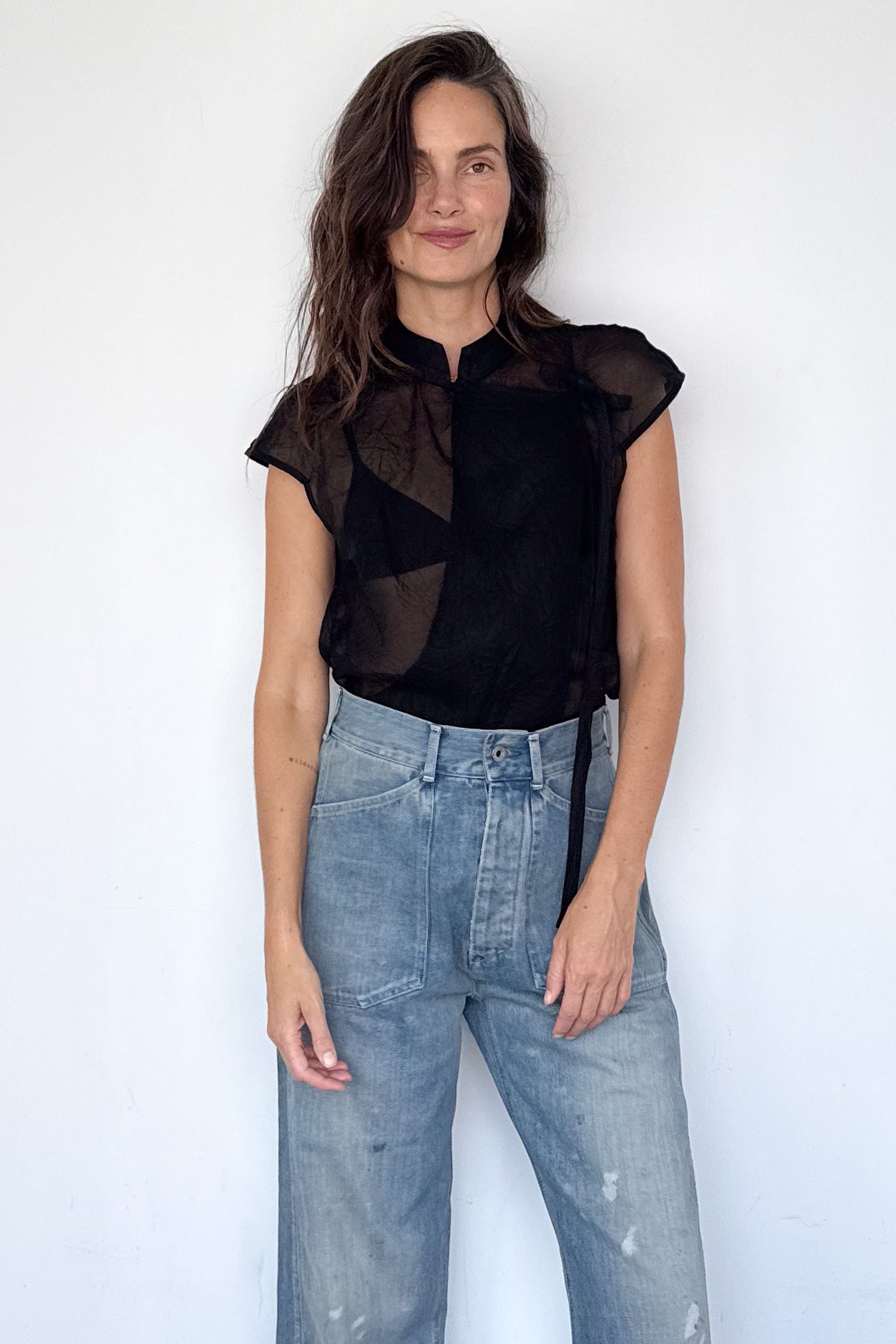 Iris Tie Top