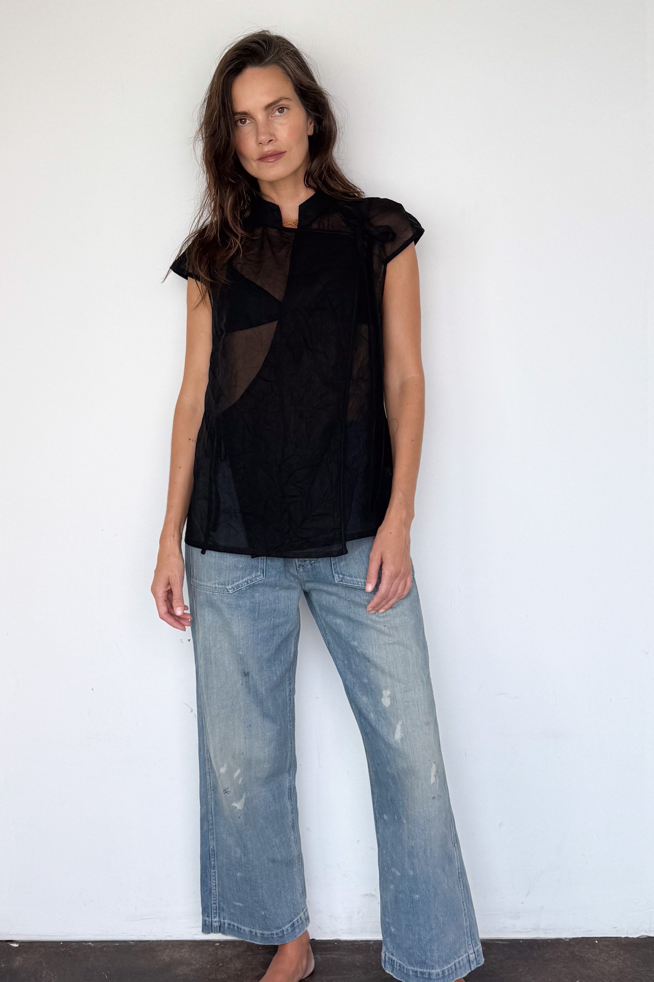 Iris Tie Top
