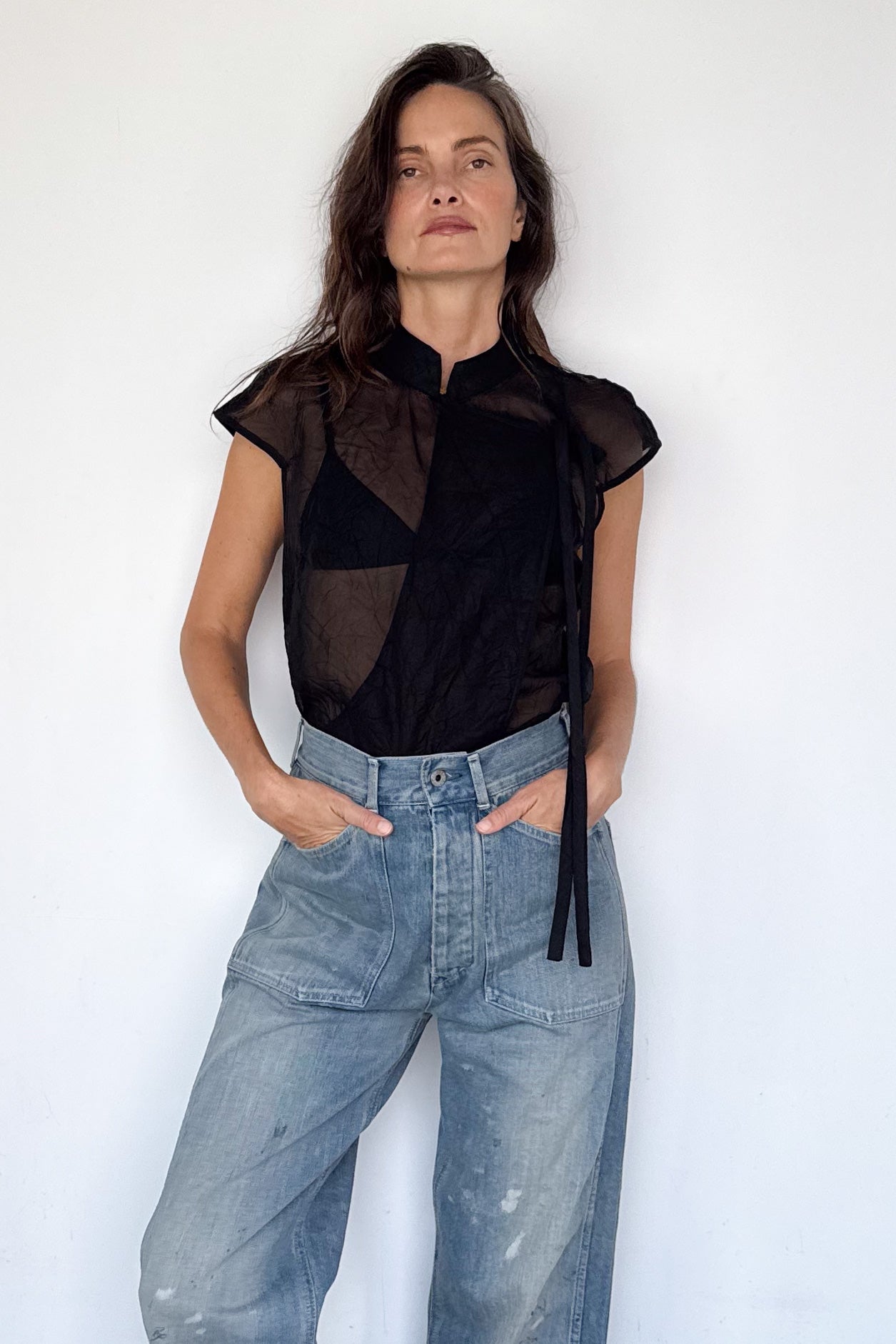 Iris Tie Top