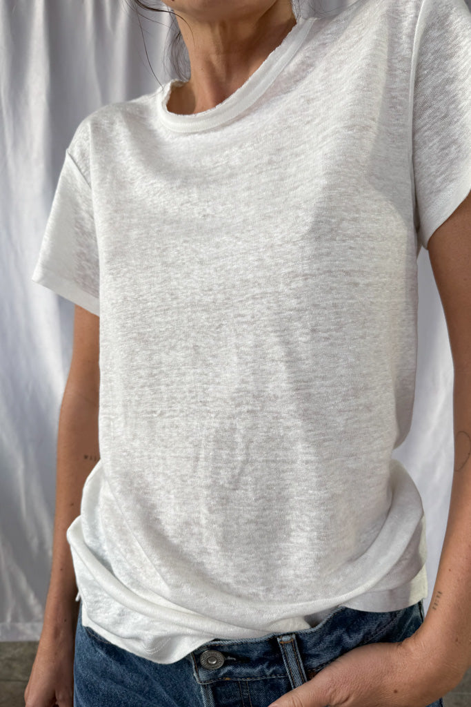 Linen Tilly Tee