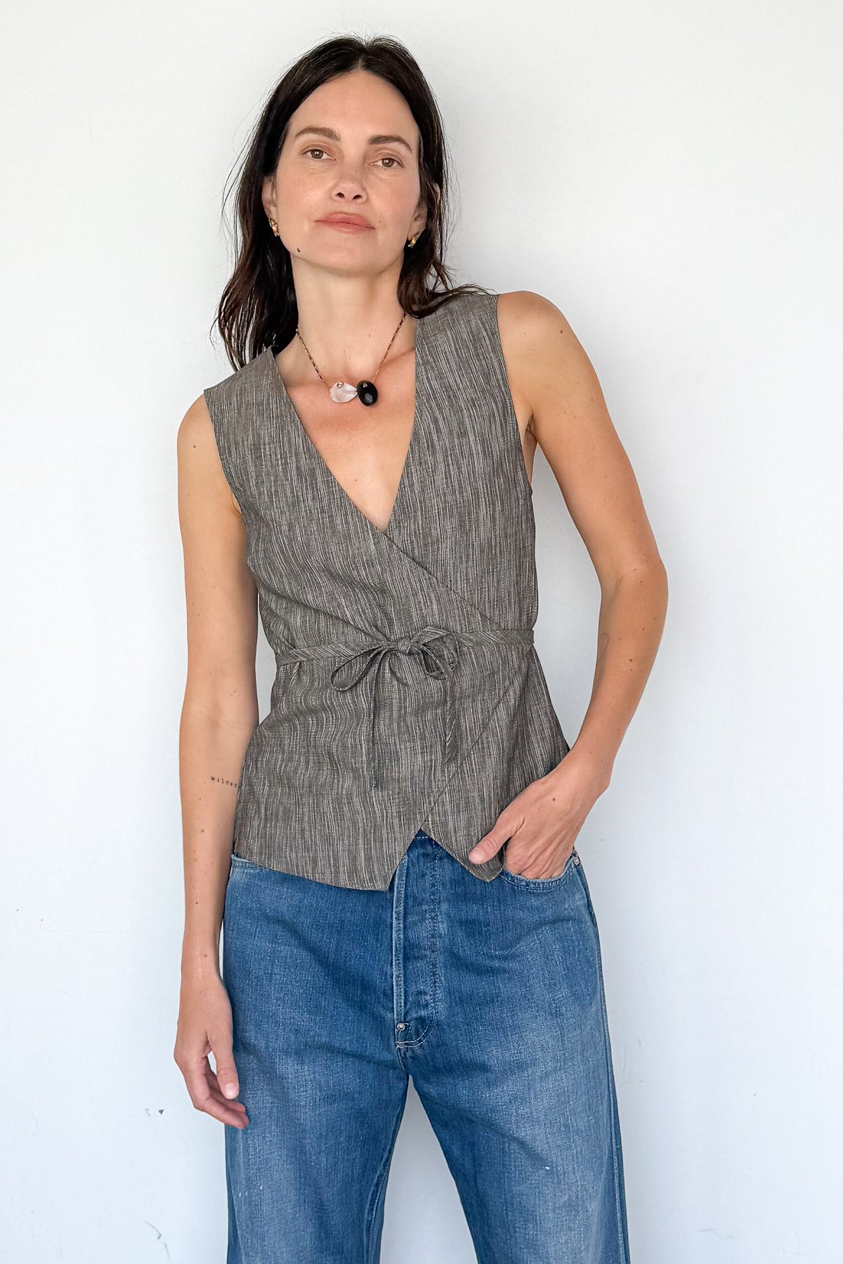 Marina Wrap Top