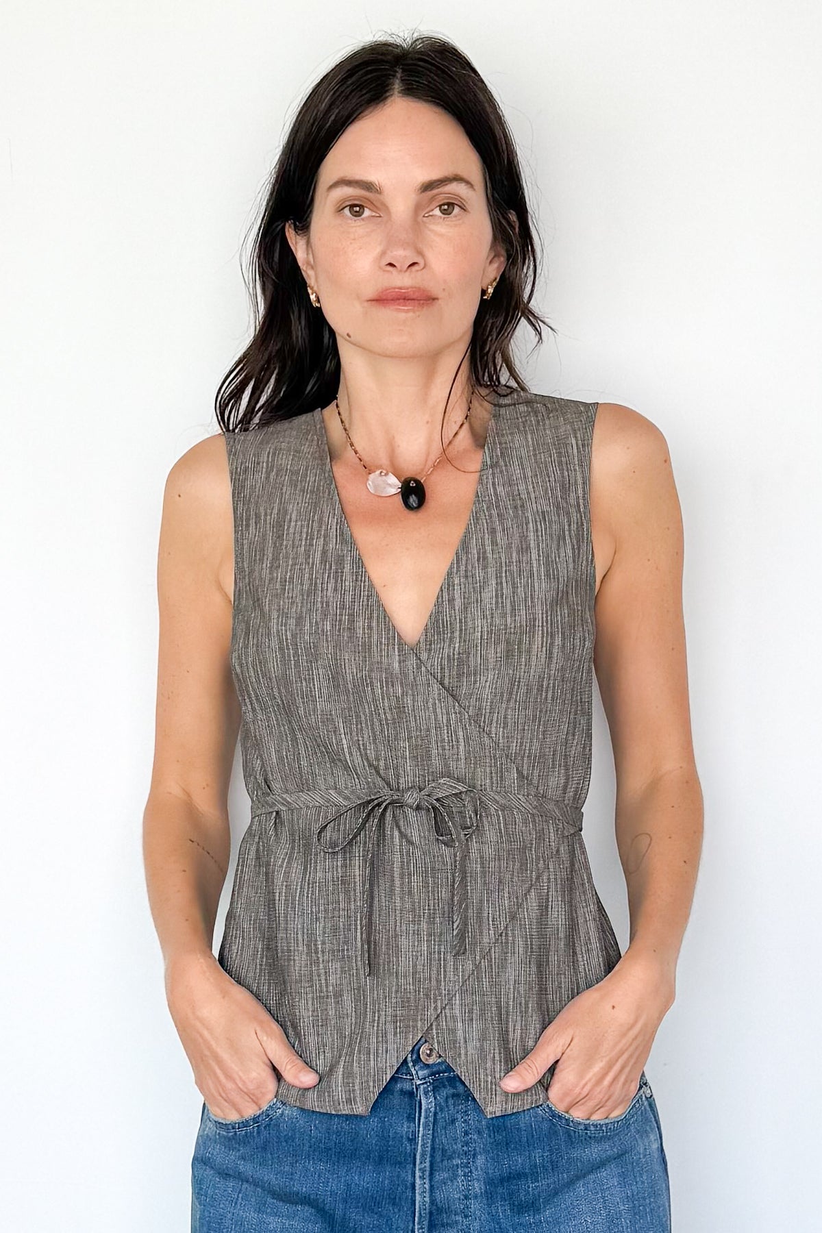 Marina Wrap Top