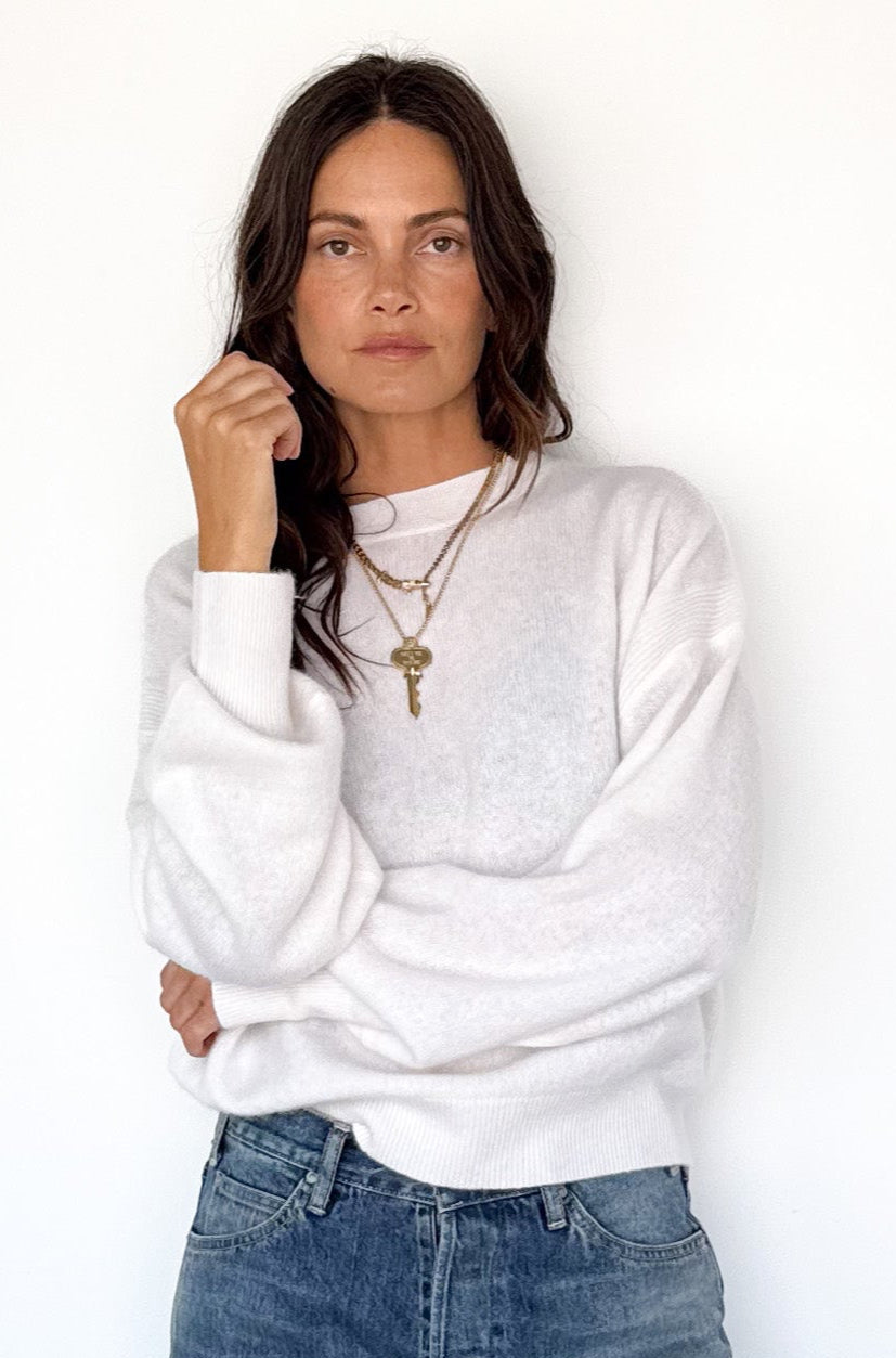 Brushed Cashmere Modena Sweater