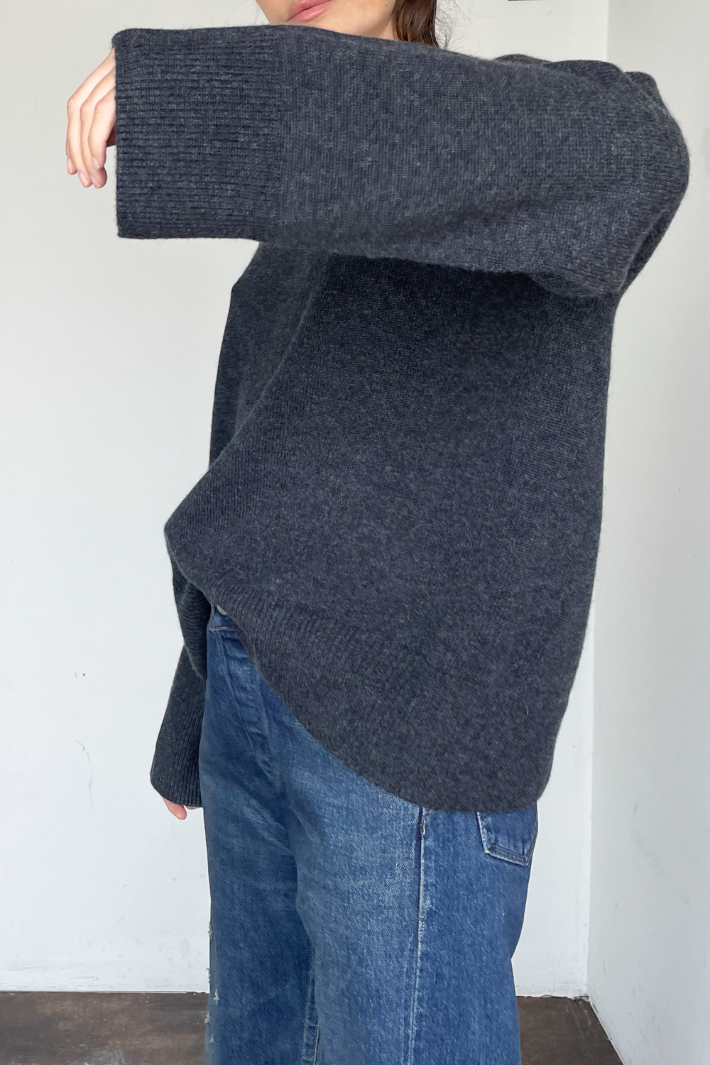 Midnight Navy Norway Cashmere Sweater