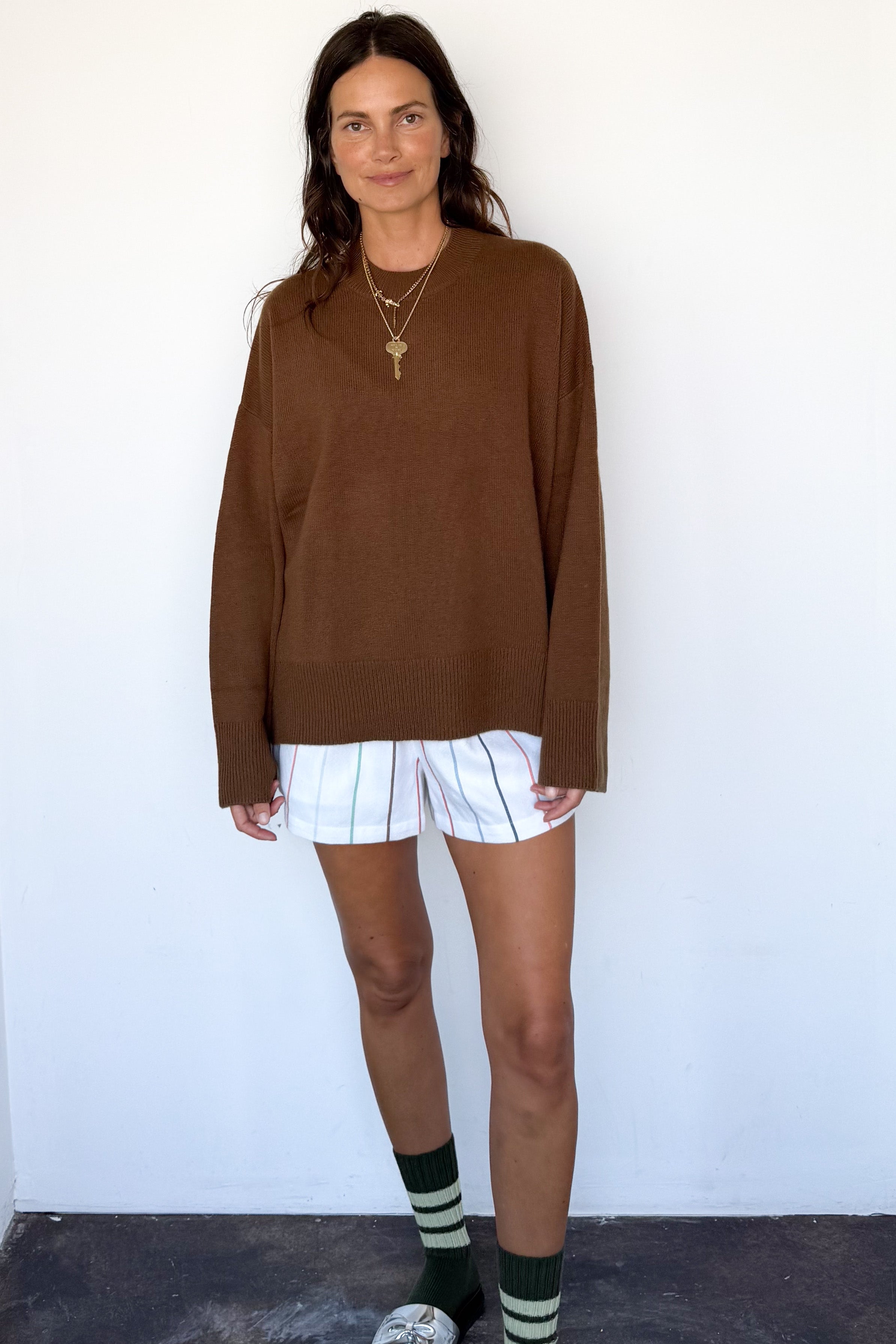 Cinnamon Norway Cashmere Sweater