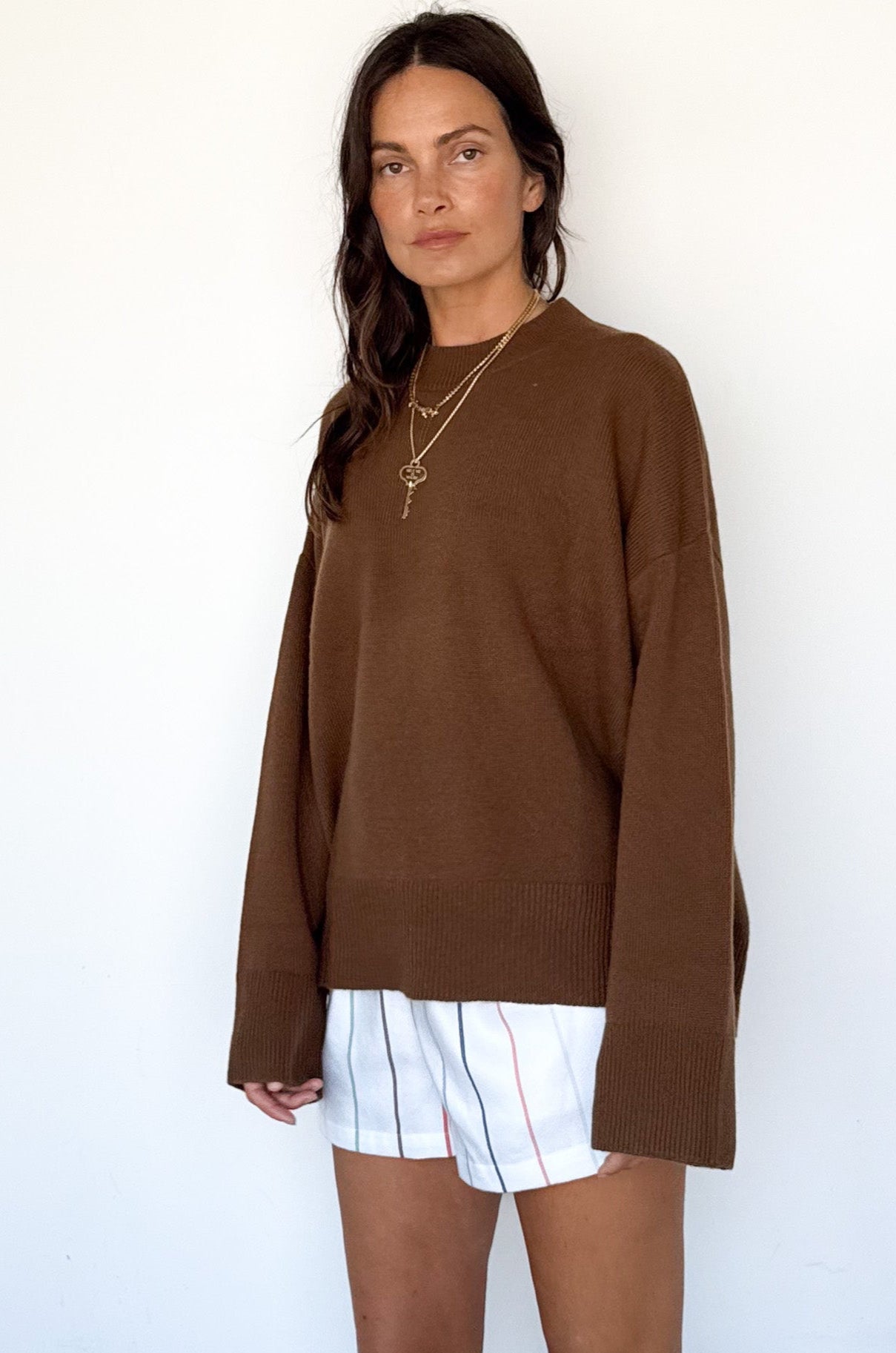 Cinnamon Norway Cashmere Sweater