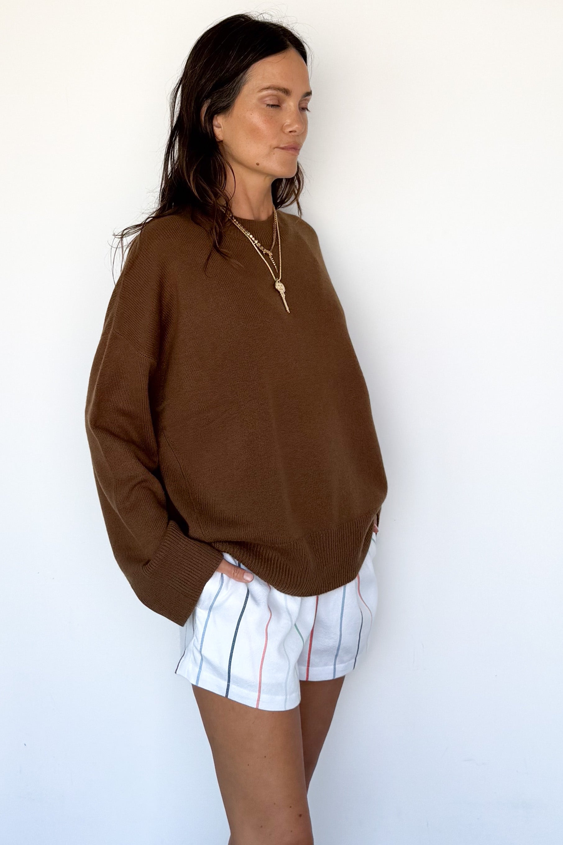 Cinnamon Norway Cashmere Sweater