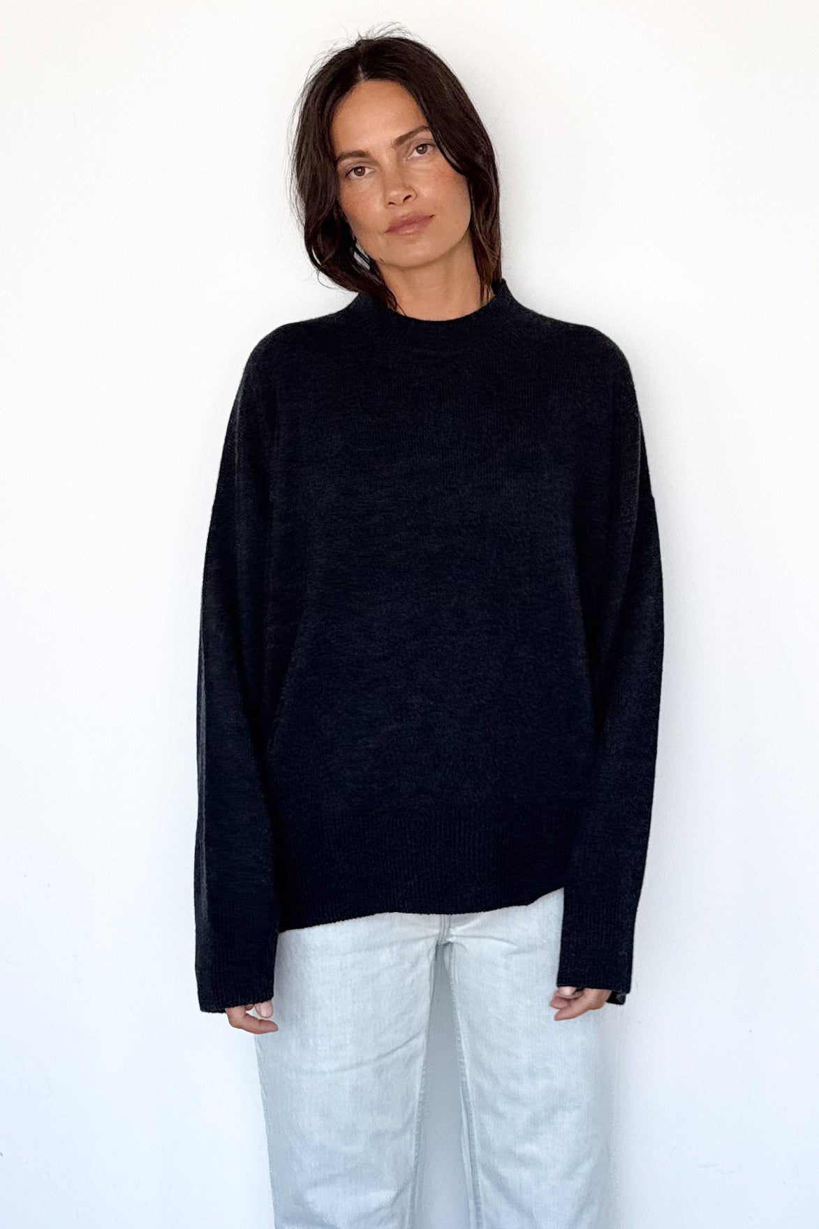 Midnight Navy Norway Cashmere Sweater