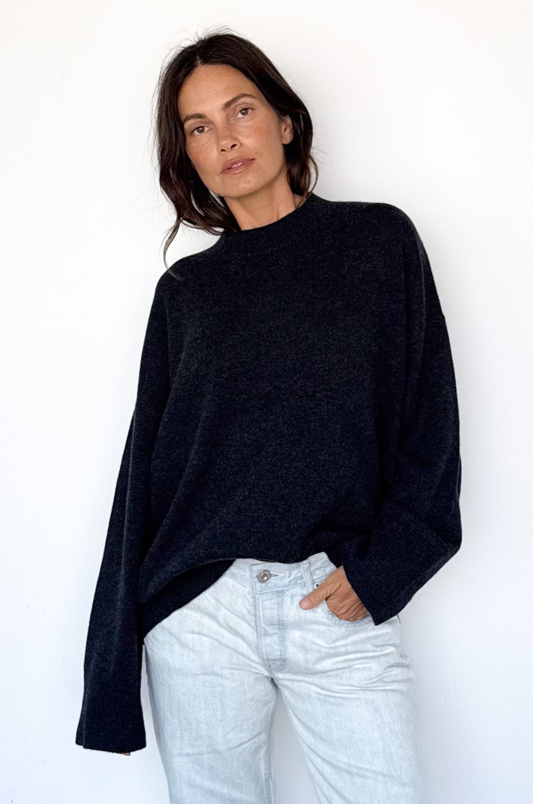 Midnight Navy Norway Cashmere Sweater