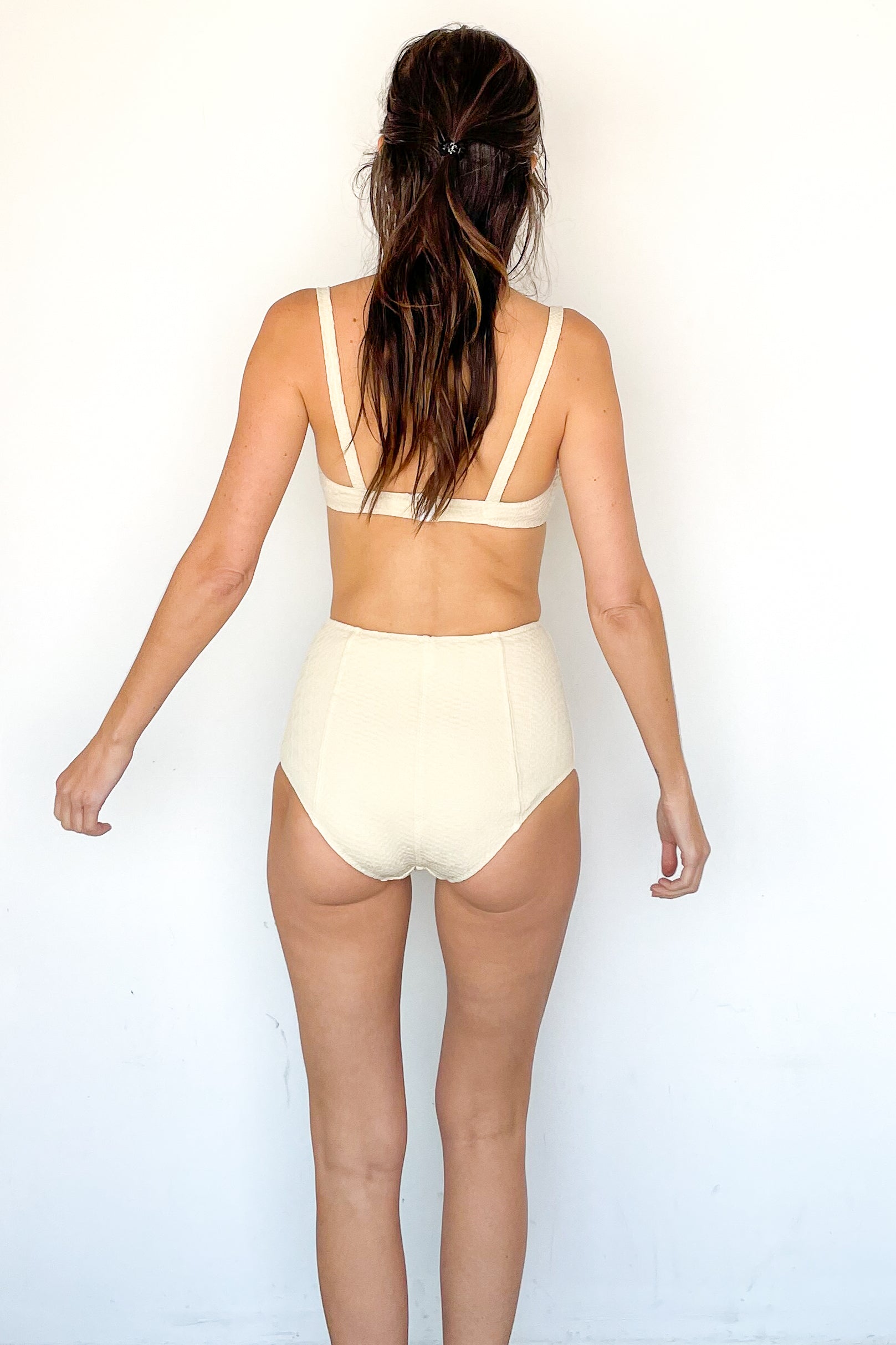 Balconette High Waist Bikini Set