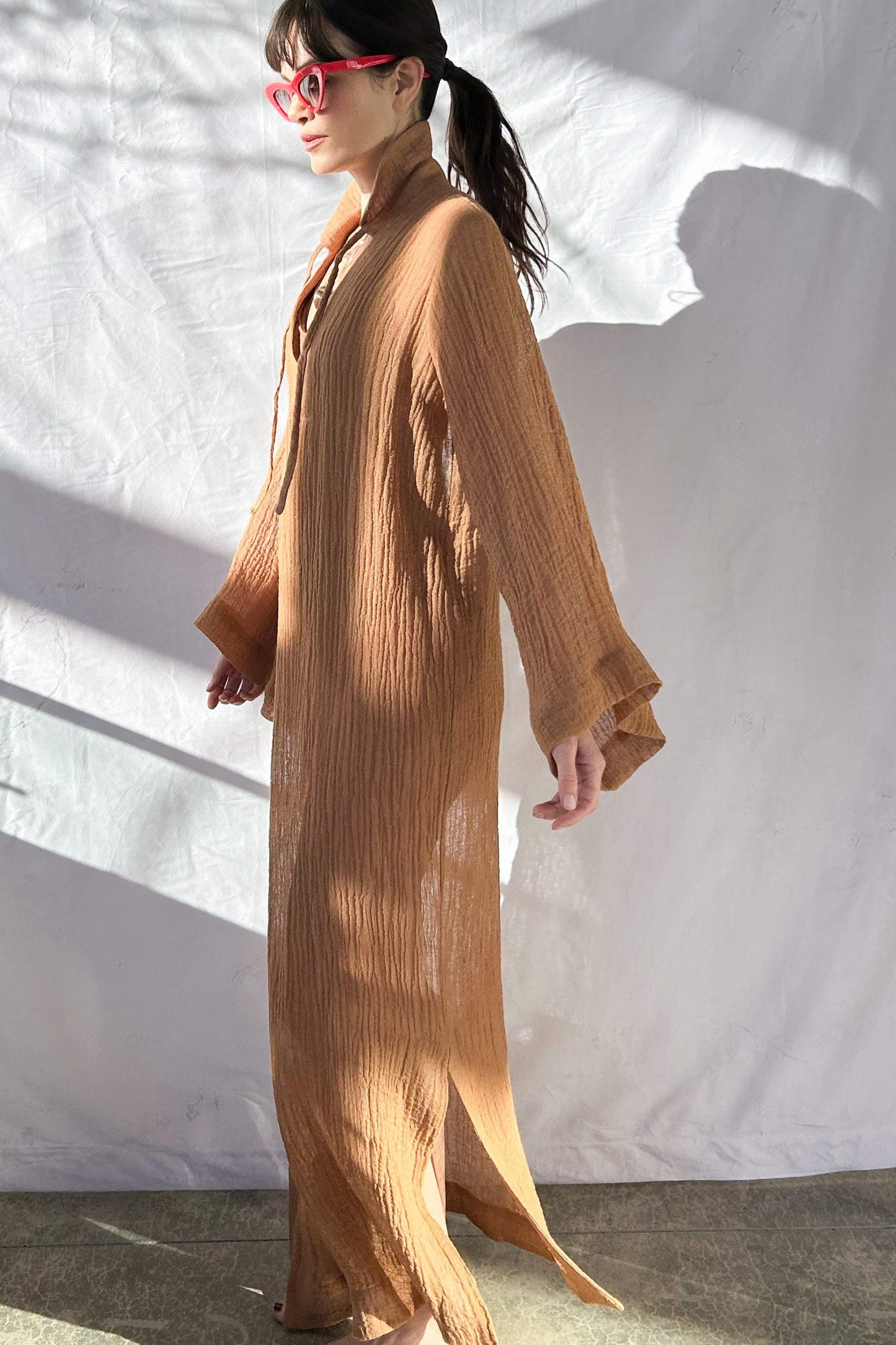 Sorrento Gauze Tunic Caftan