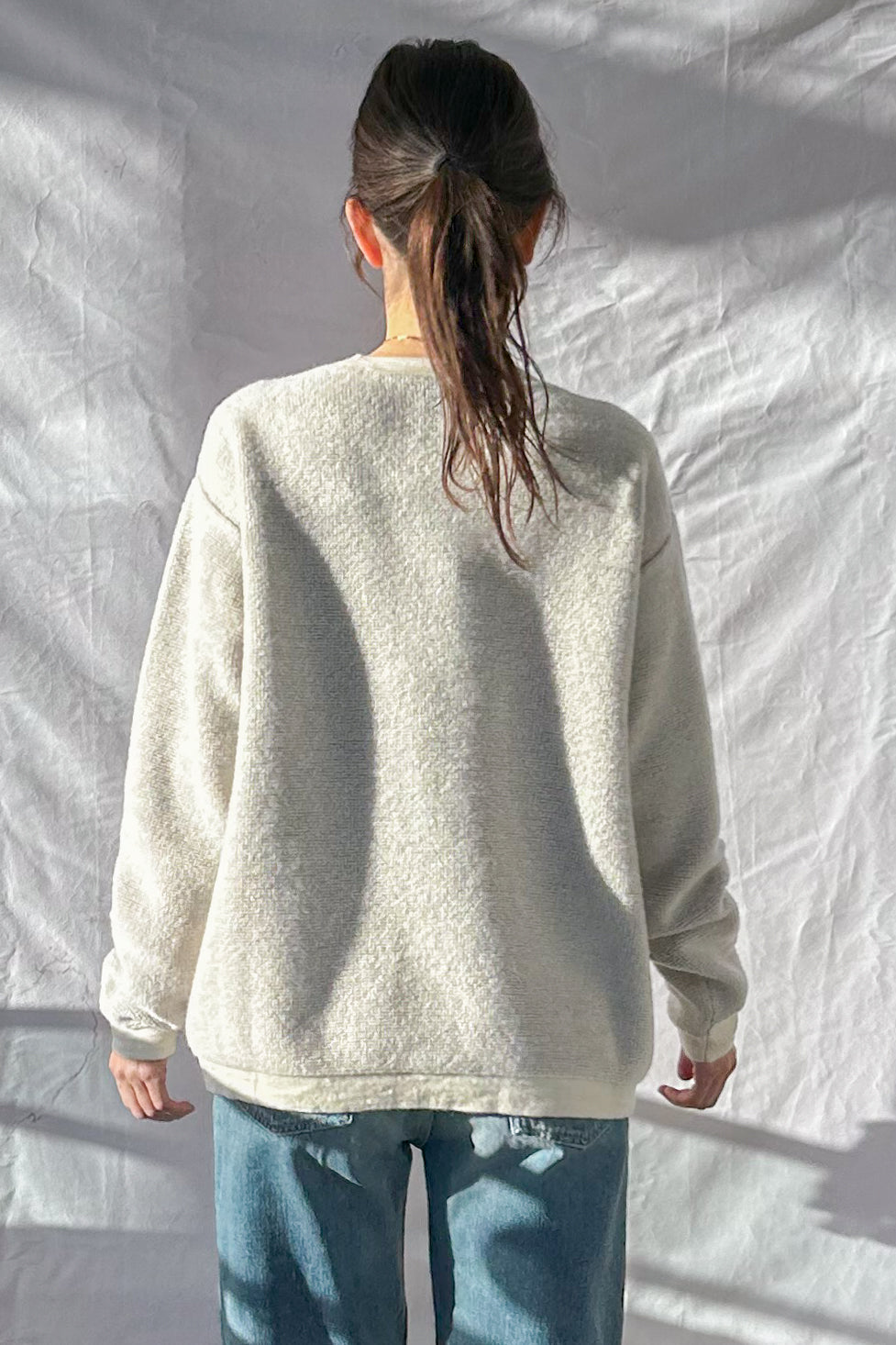 Fine Terry Crewneck Sweatshirt