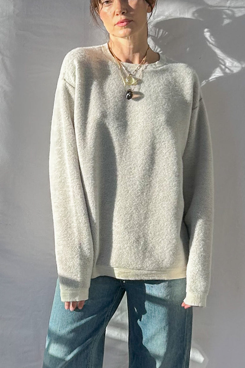 Fine Terry Crewneck Sweatshirt