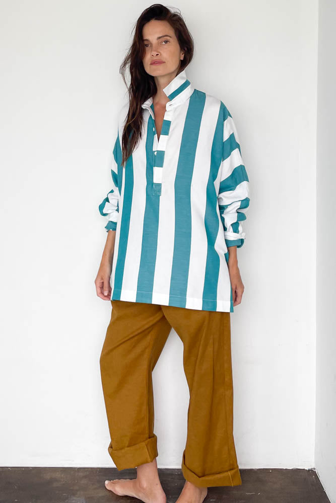 Teal Tunic Top