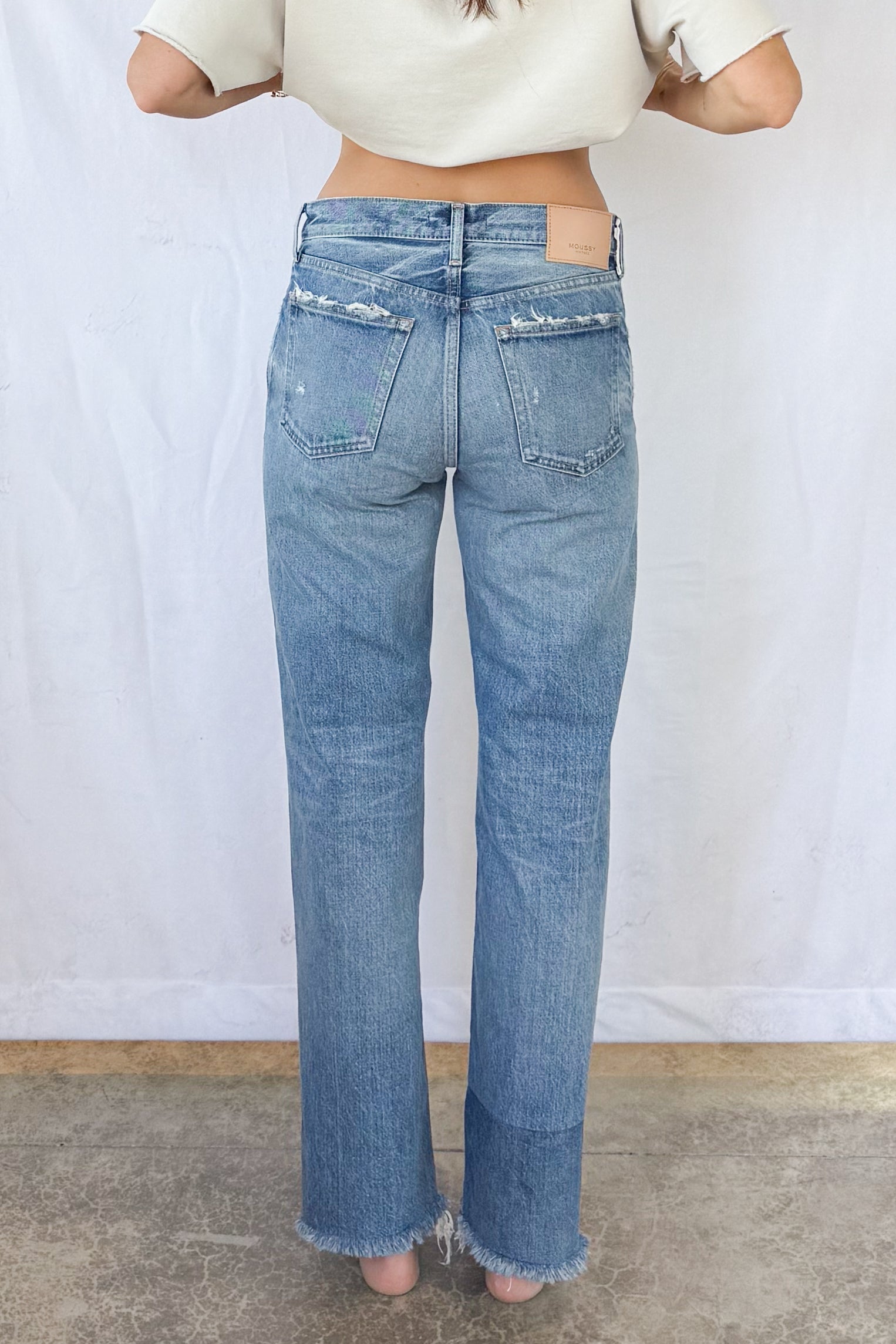 Woodville Low Straight Jean