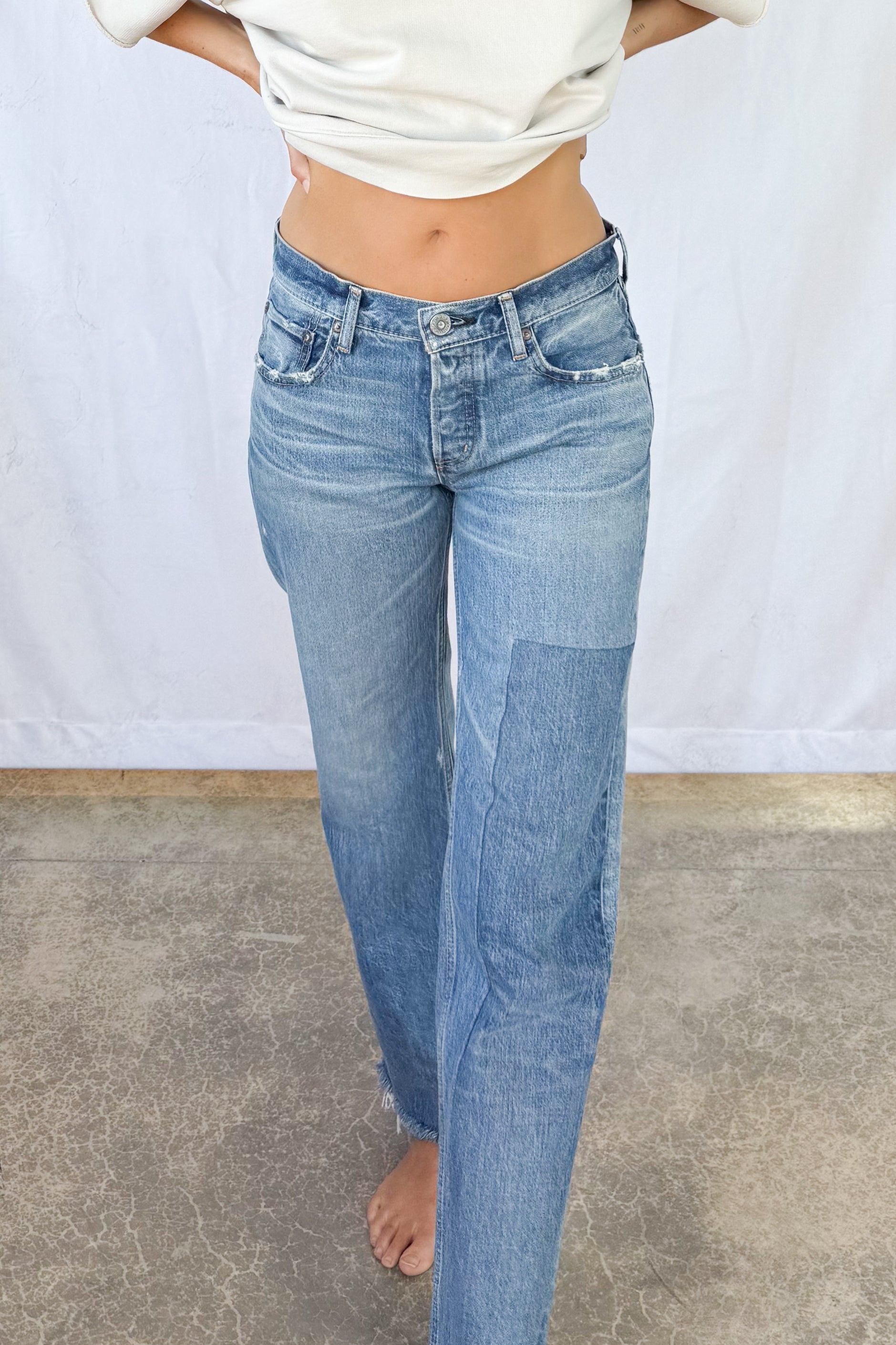 Woodville Low Straight Jean