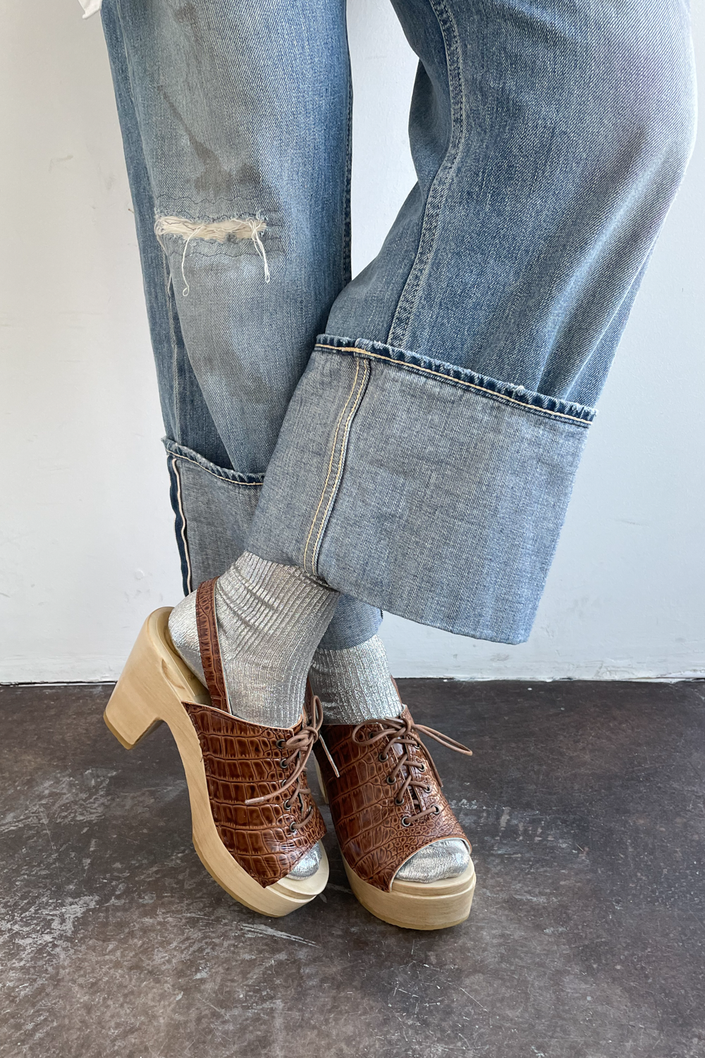 Simone Platform Clog