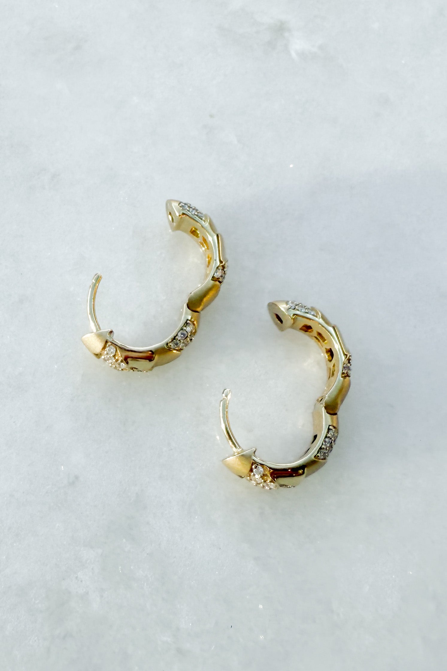 Aegean Huggie Hoop Earrings