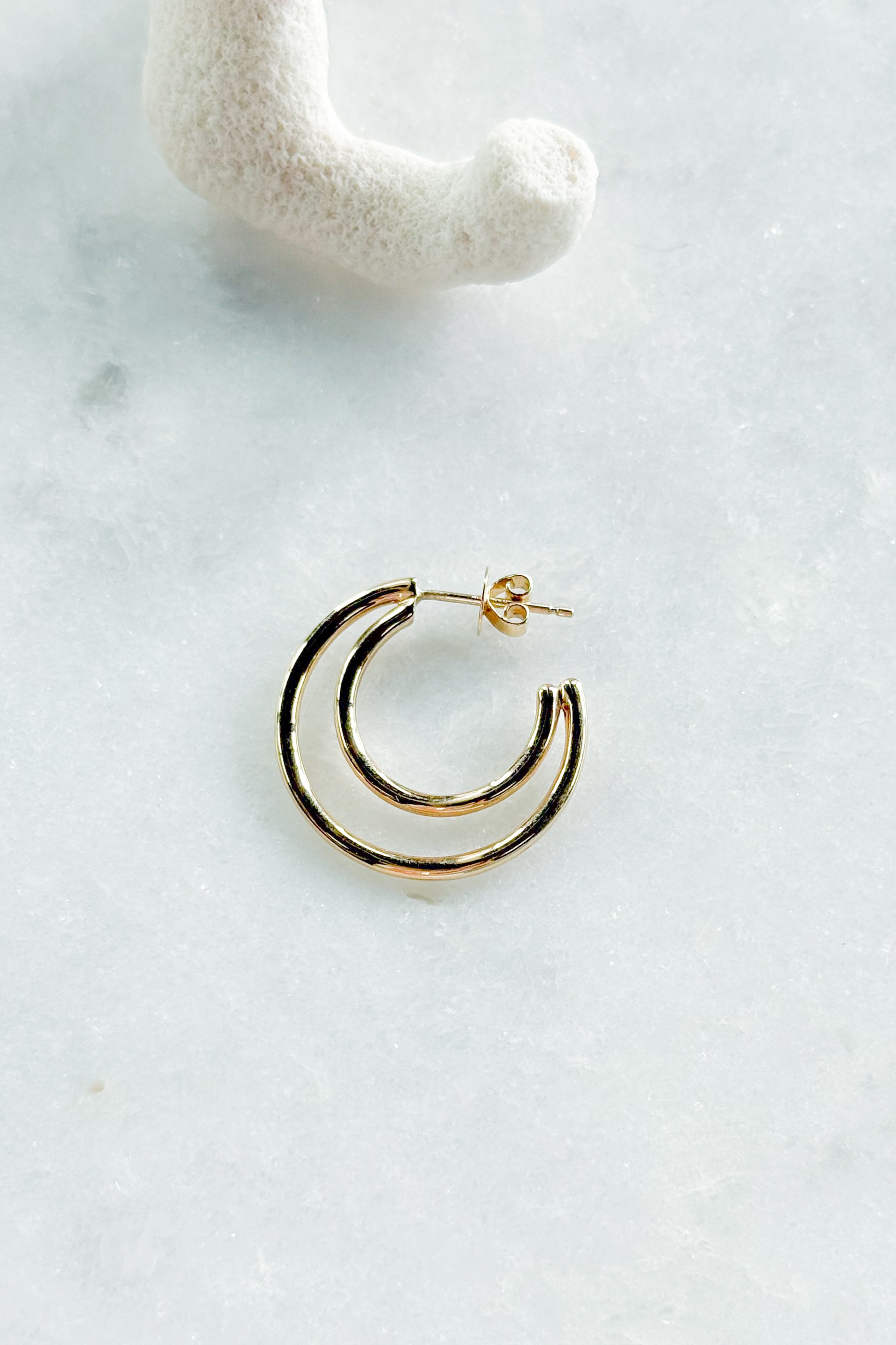Double Hoop Earring