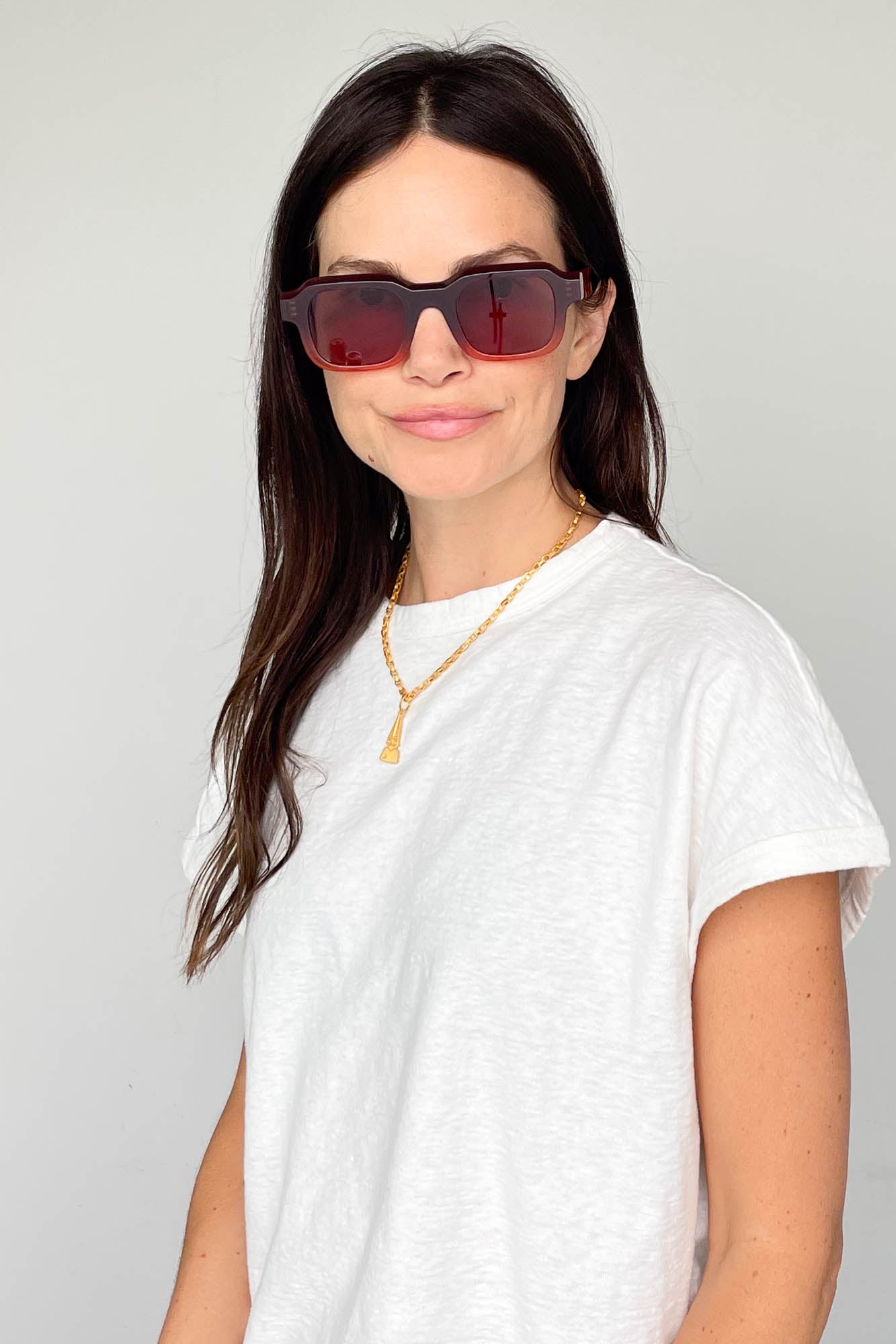 Midnight Rodeo x TL Vendetty Brown & Orange Sunglasses