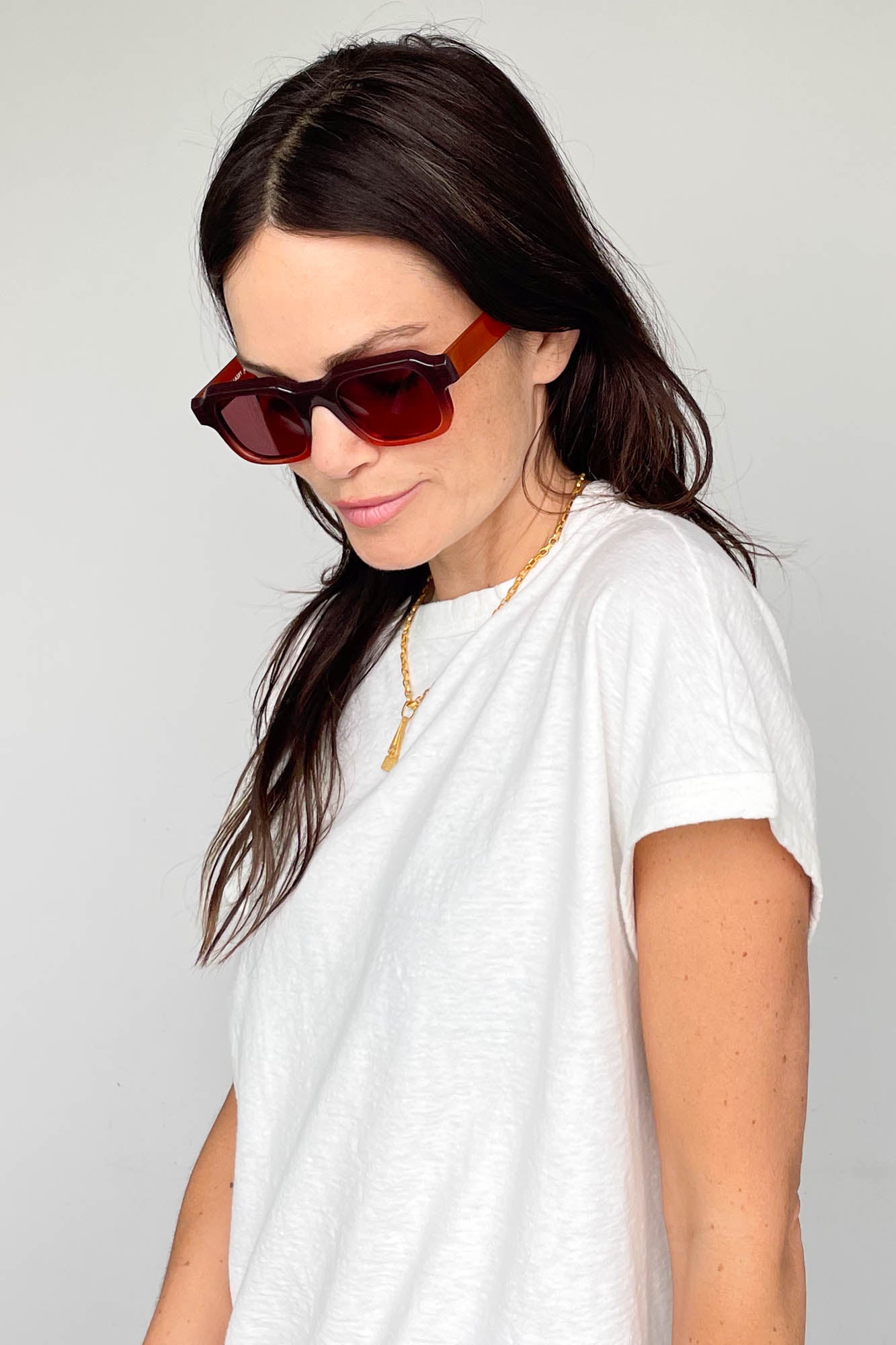 Midnight Rodeo x TL Vendetty Brown & Orange Sunglasses