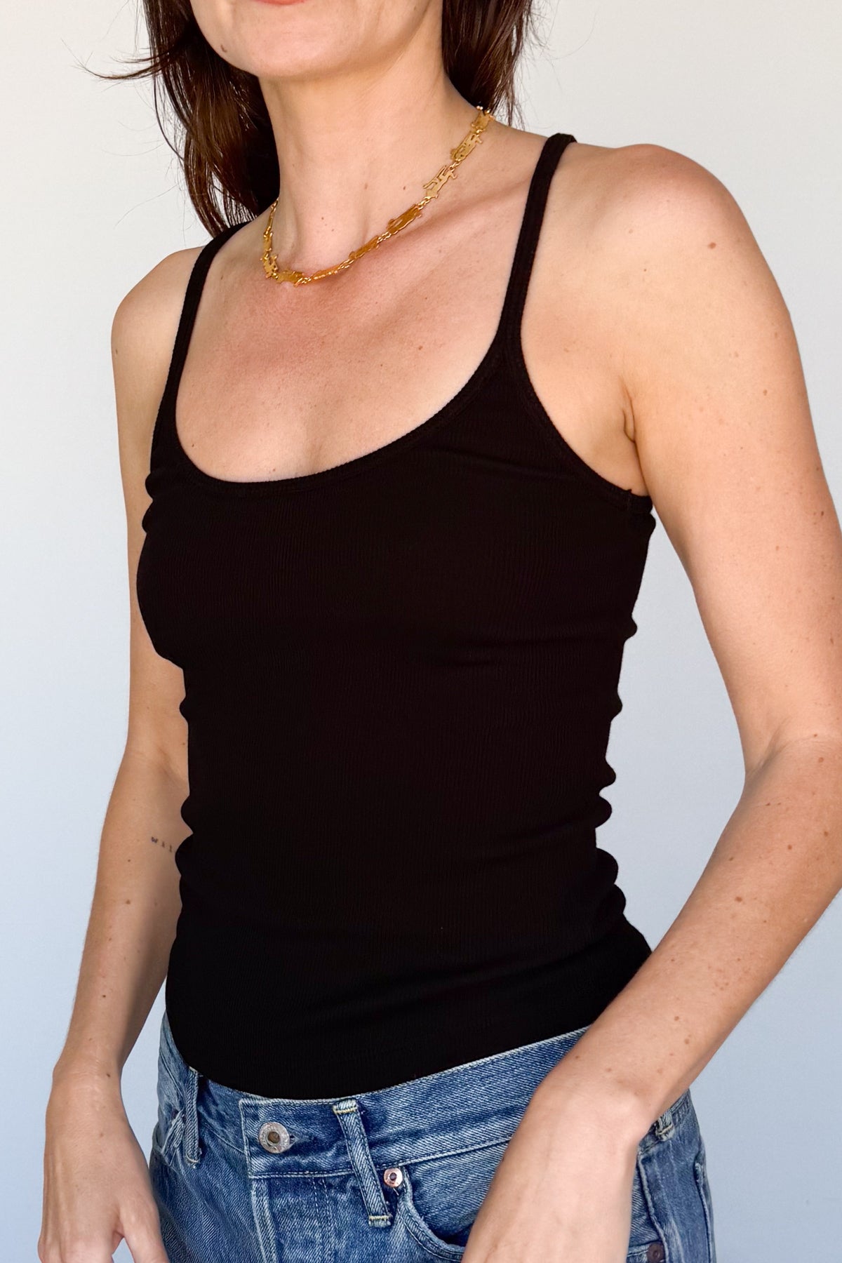 Cotton Rib Camisole Tank