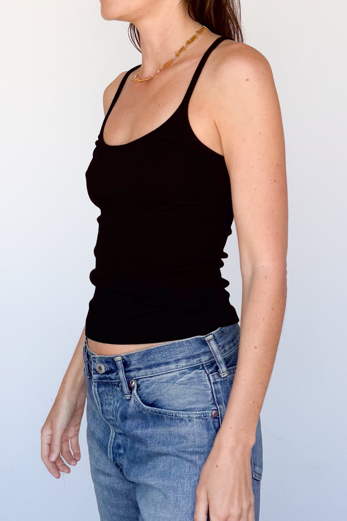 Cotton Rib Camisole Tank