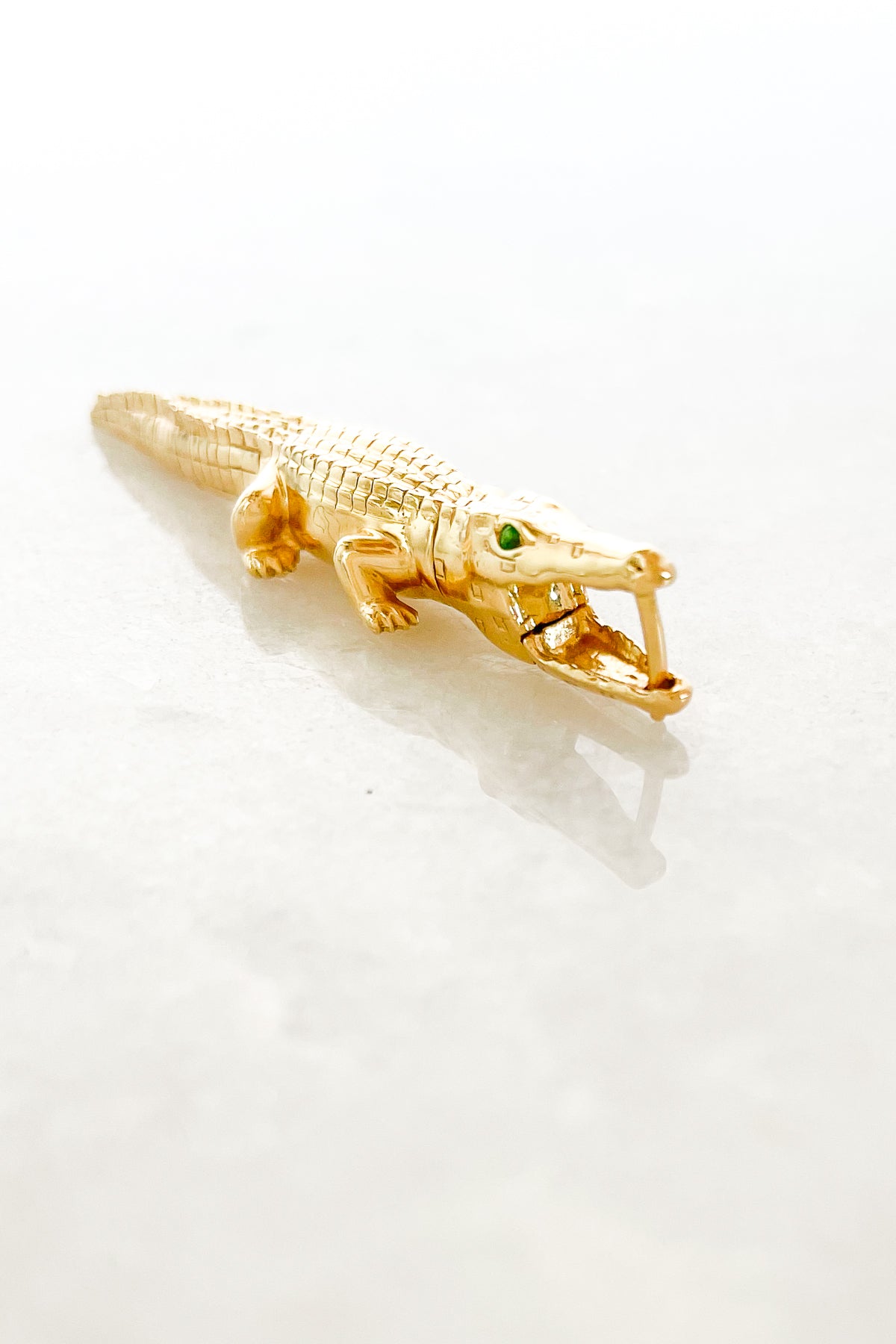 Alligator Bite Earring