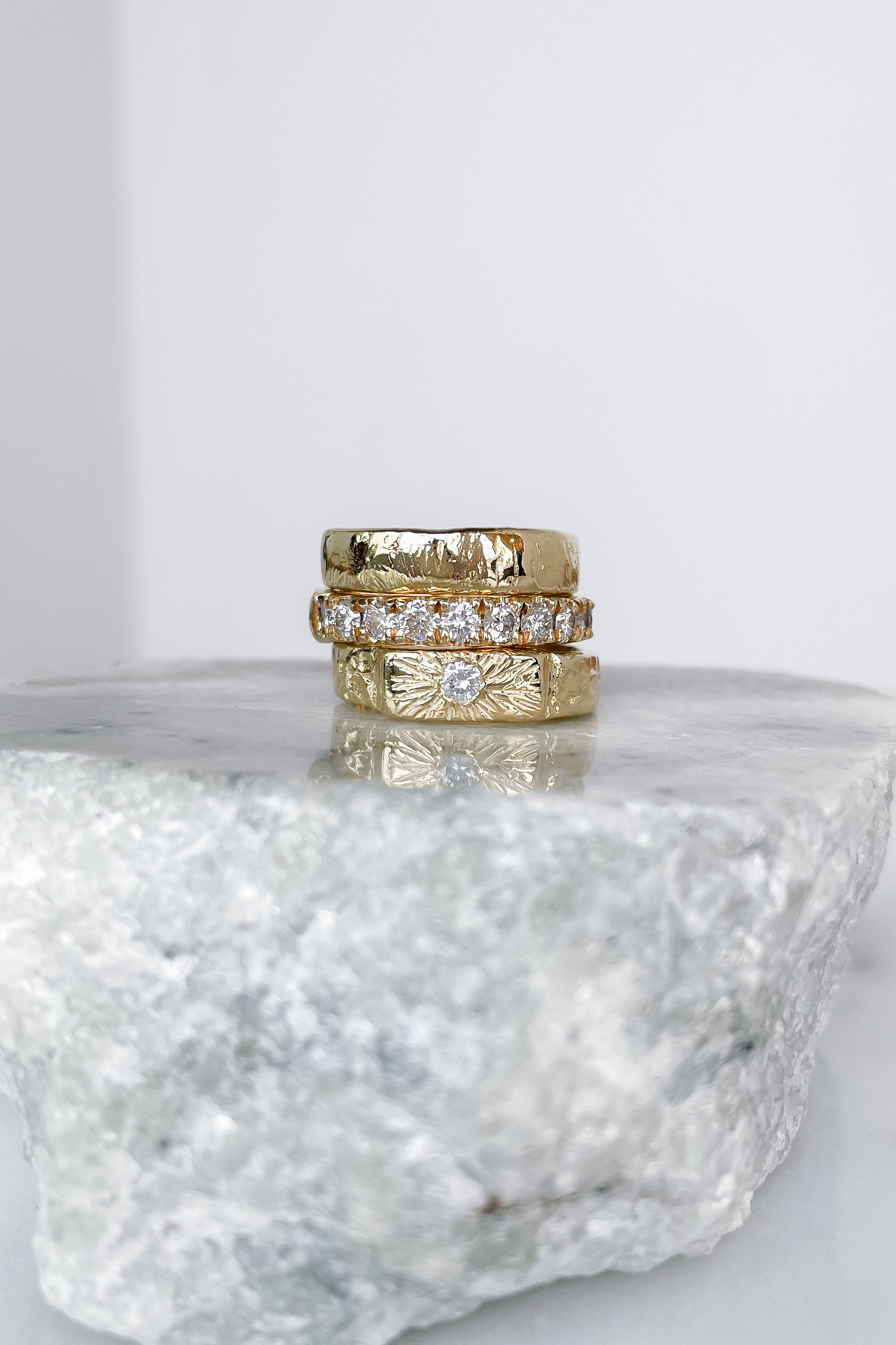 Diamond Eye of Love Band