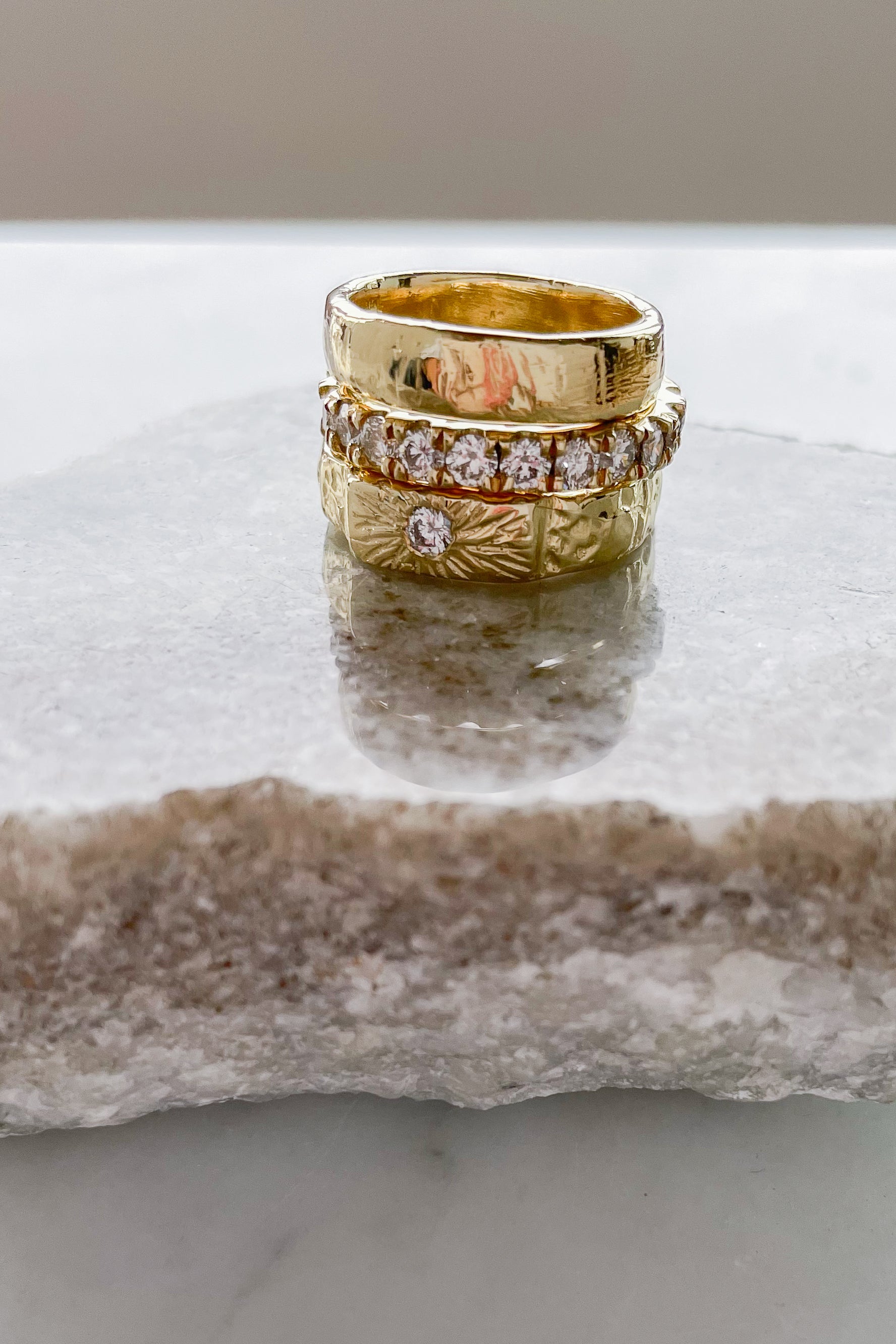 Diamond Eye of Love Band