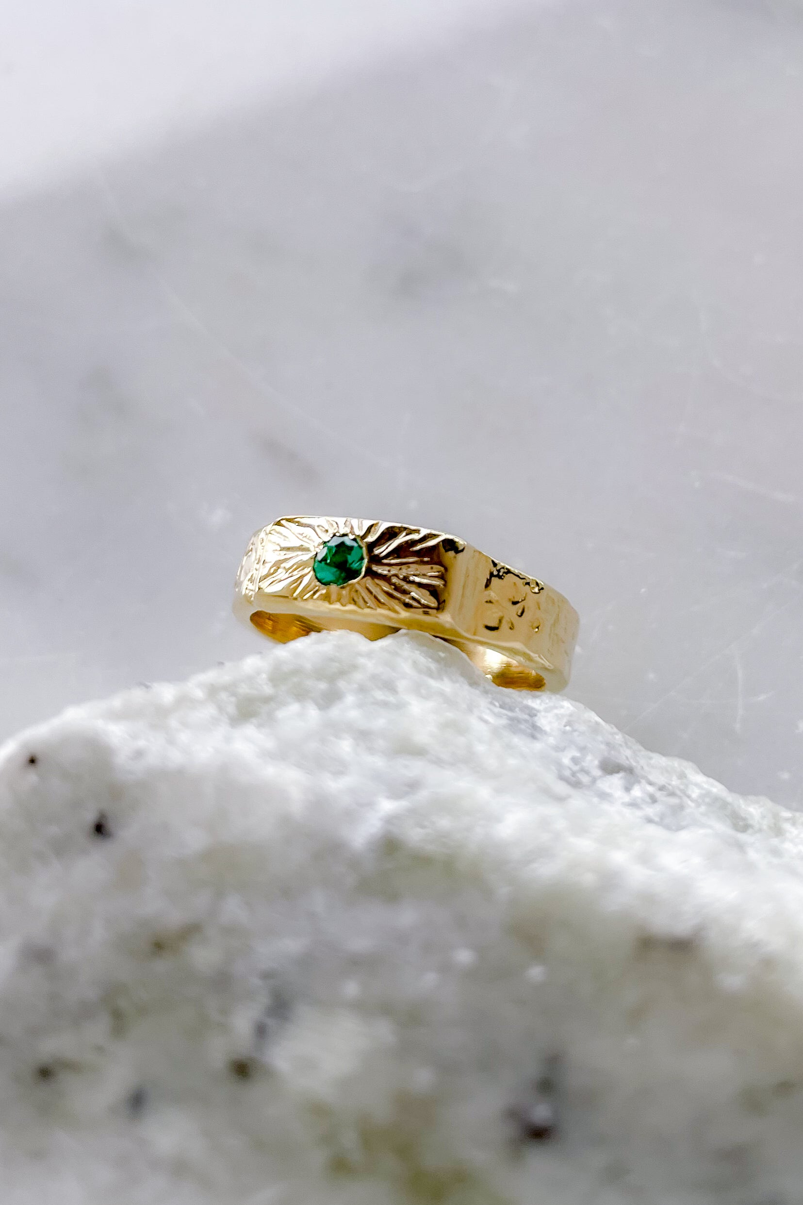 Emerald Eye of Love Band