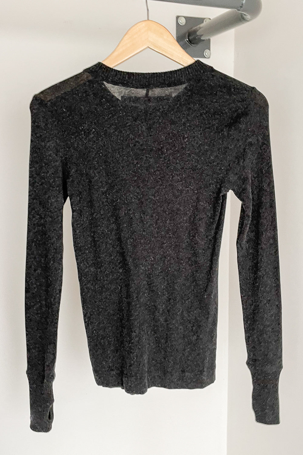 Cashmere Cuffed Crewneck
